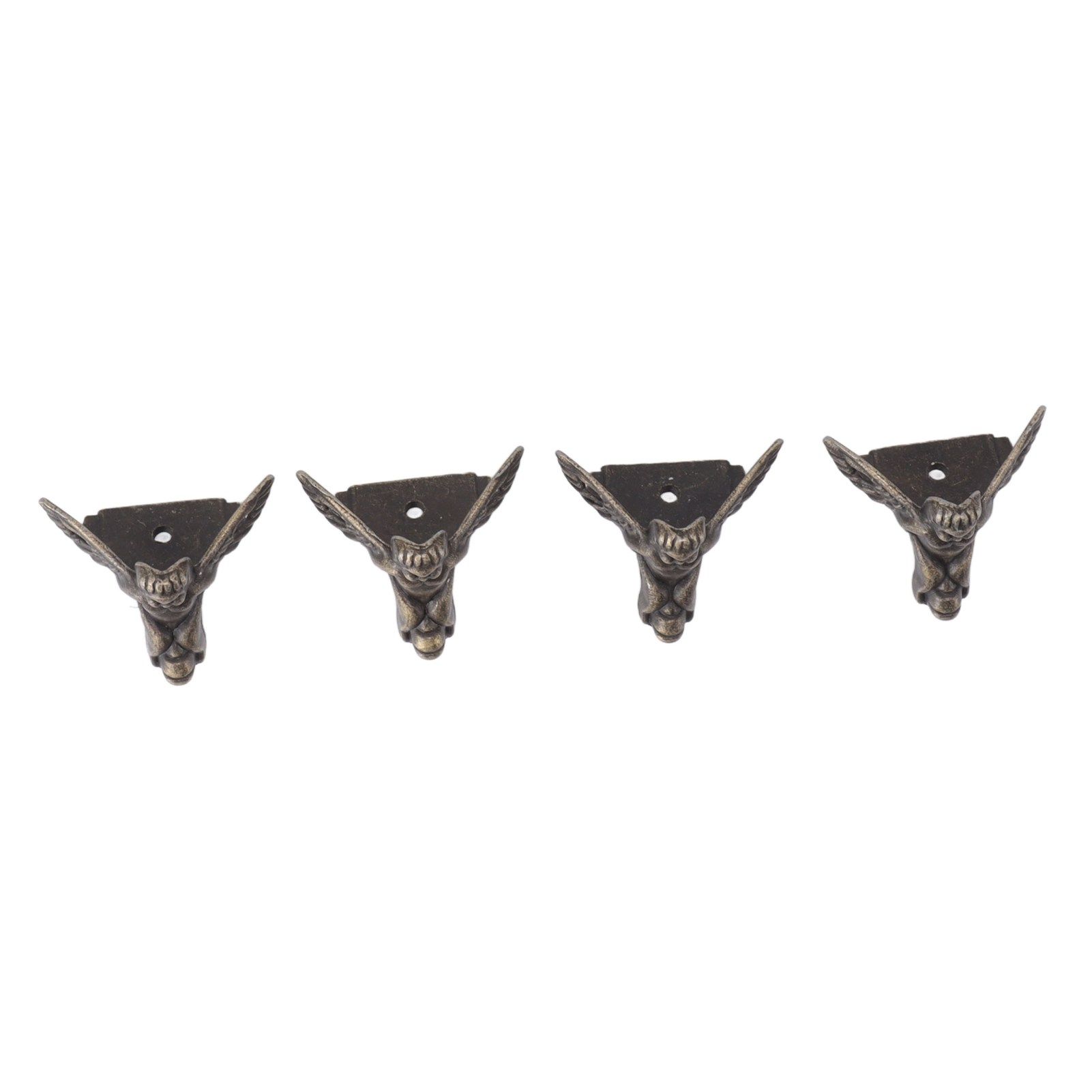 20PCS Metal Box Feet Zinc Alloy Fine Detail Jewelry Box Hardware Feet for view 6