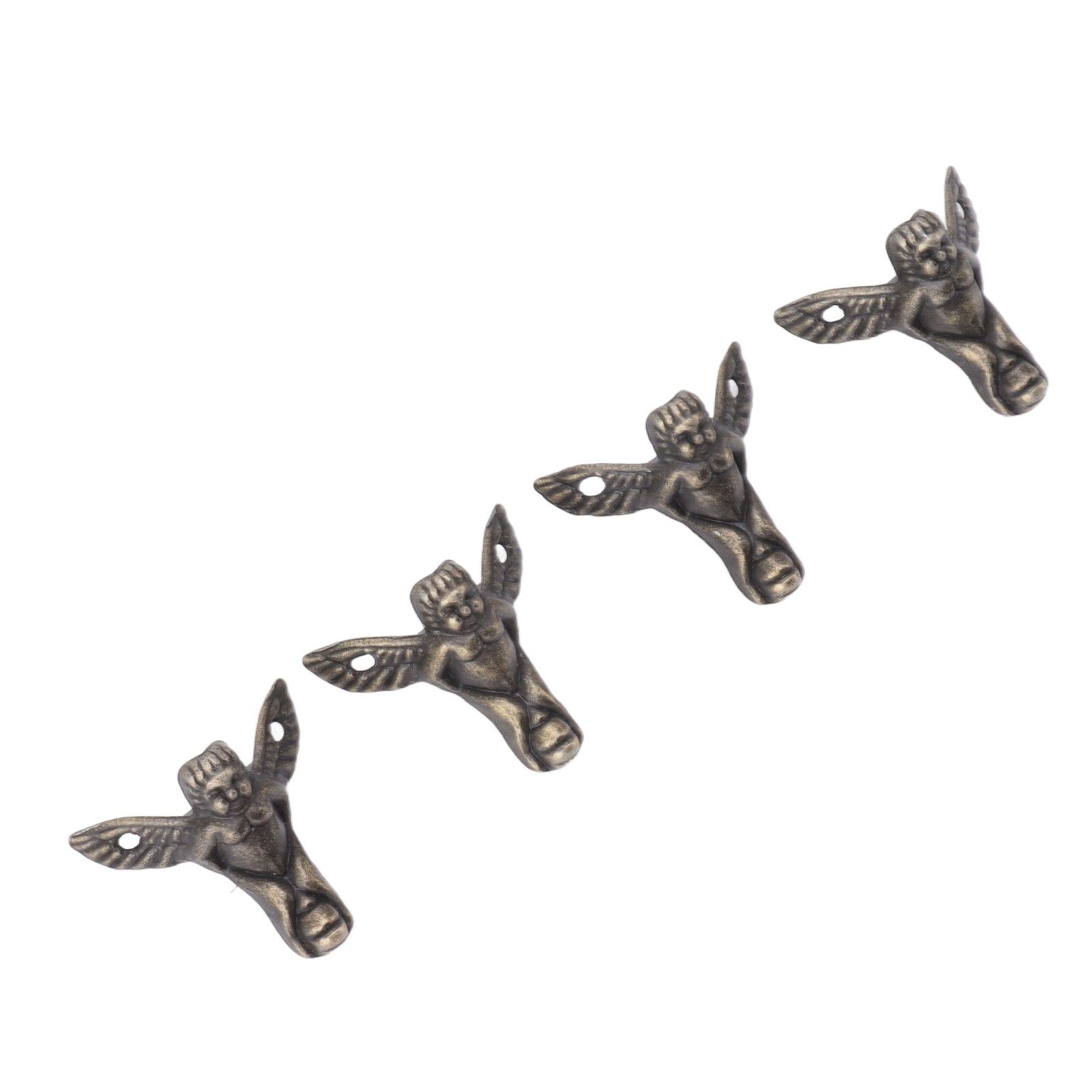 20PCS Metal Box Feet Zinc Alloy Fine Detail Jewelry Box Hardware Feet for view 7