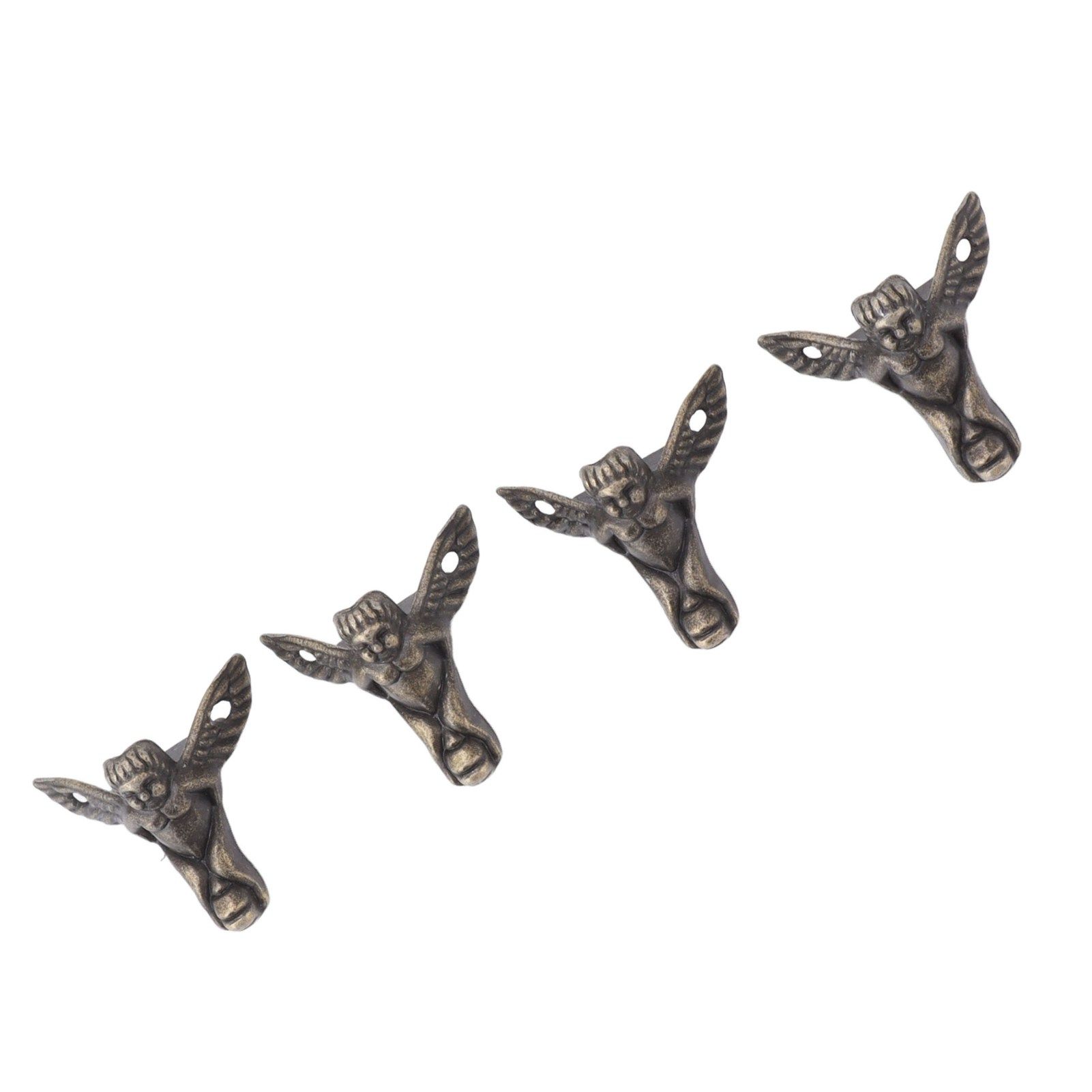 20PCS Metal Box Feet Zinc Alloy Fine Detail Jewelry Box Hardware Feet for view 8