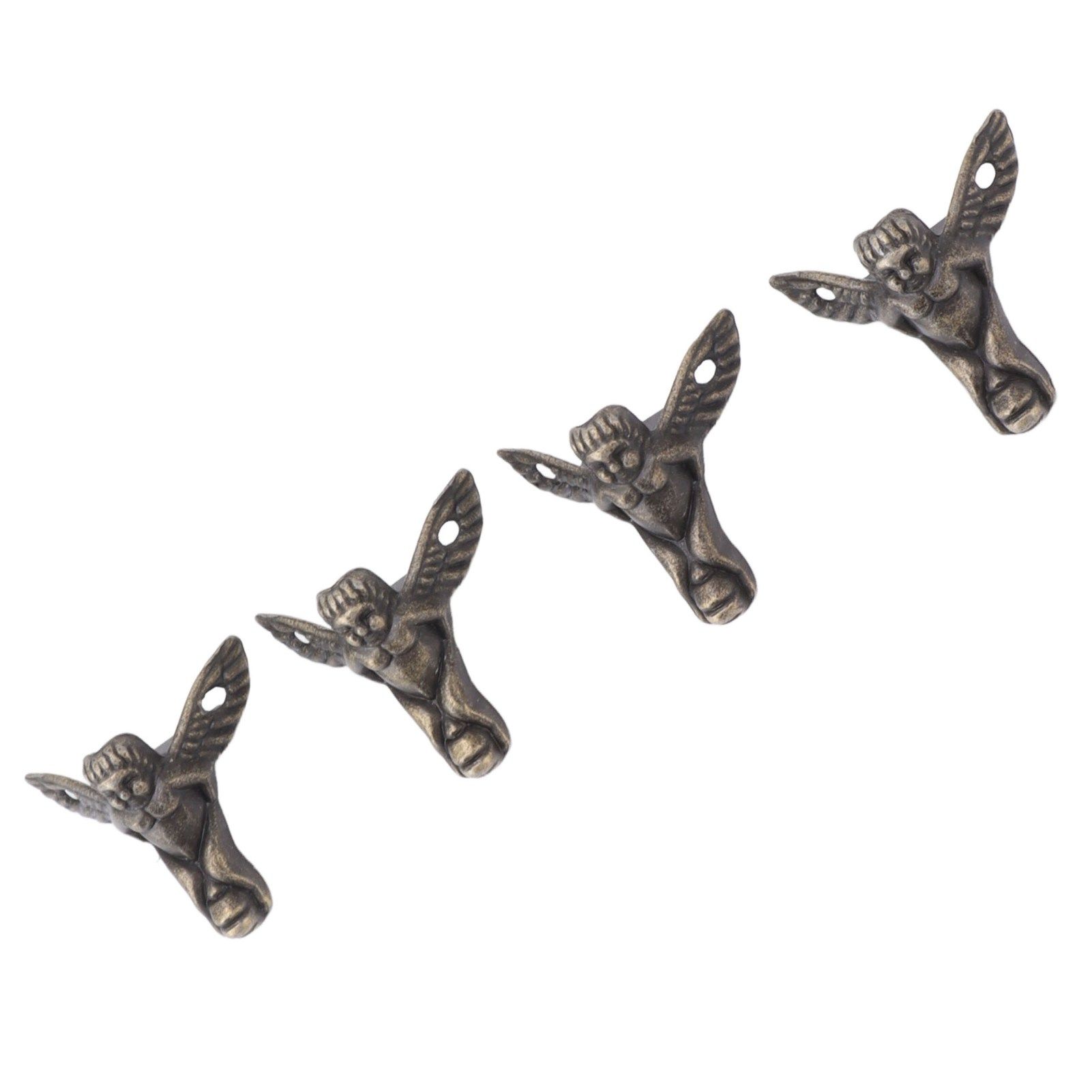 20PCS Metal Box Feet Zinc Alloy Fine Detail Jewelry Box Hardware Feet for view 10