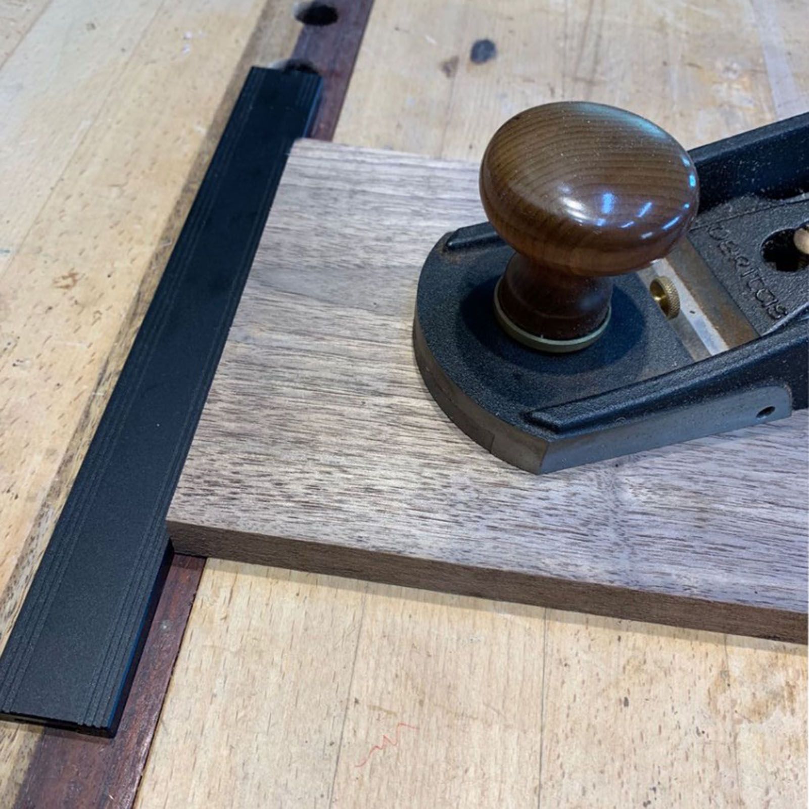 Woodworking Planing Stop Board Positioning Adjustable Woodworking Baffle for view 13