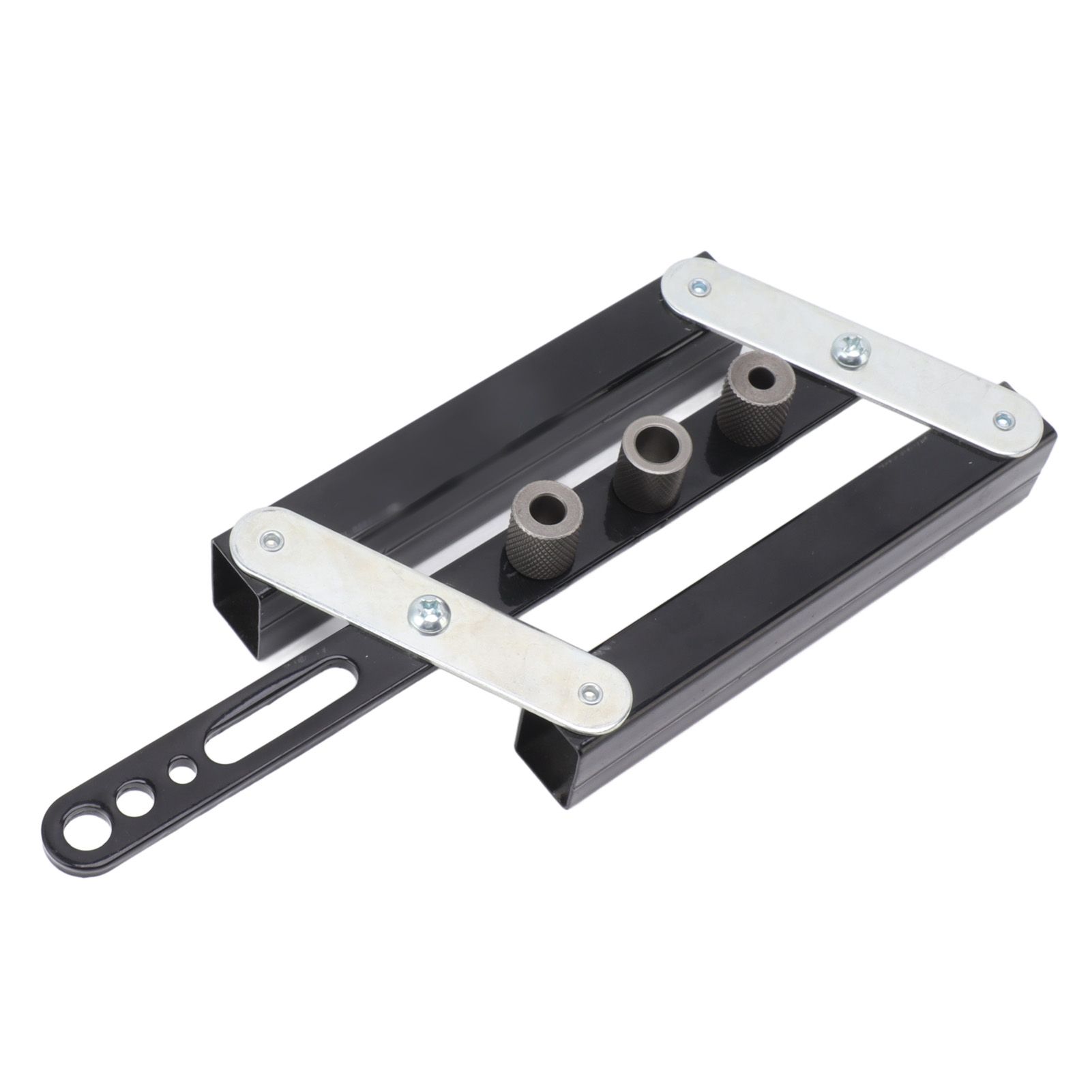 Hole Punch Locator Self Centering Doweling Jig Adjustable Drilling Guide view 3