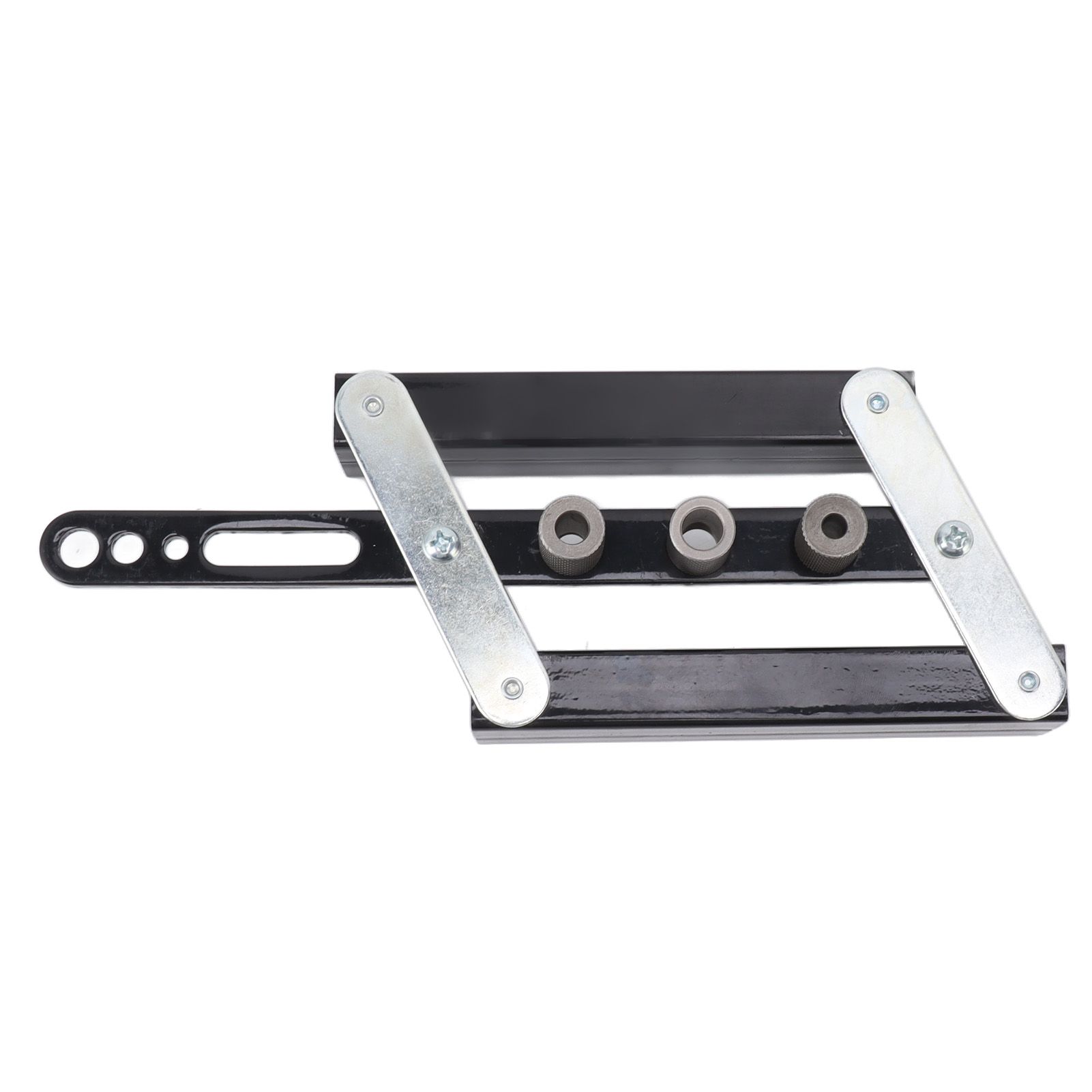 Hole Punch Locator Self Centering Doweling Jig Adjustable Drilling Guide view 4