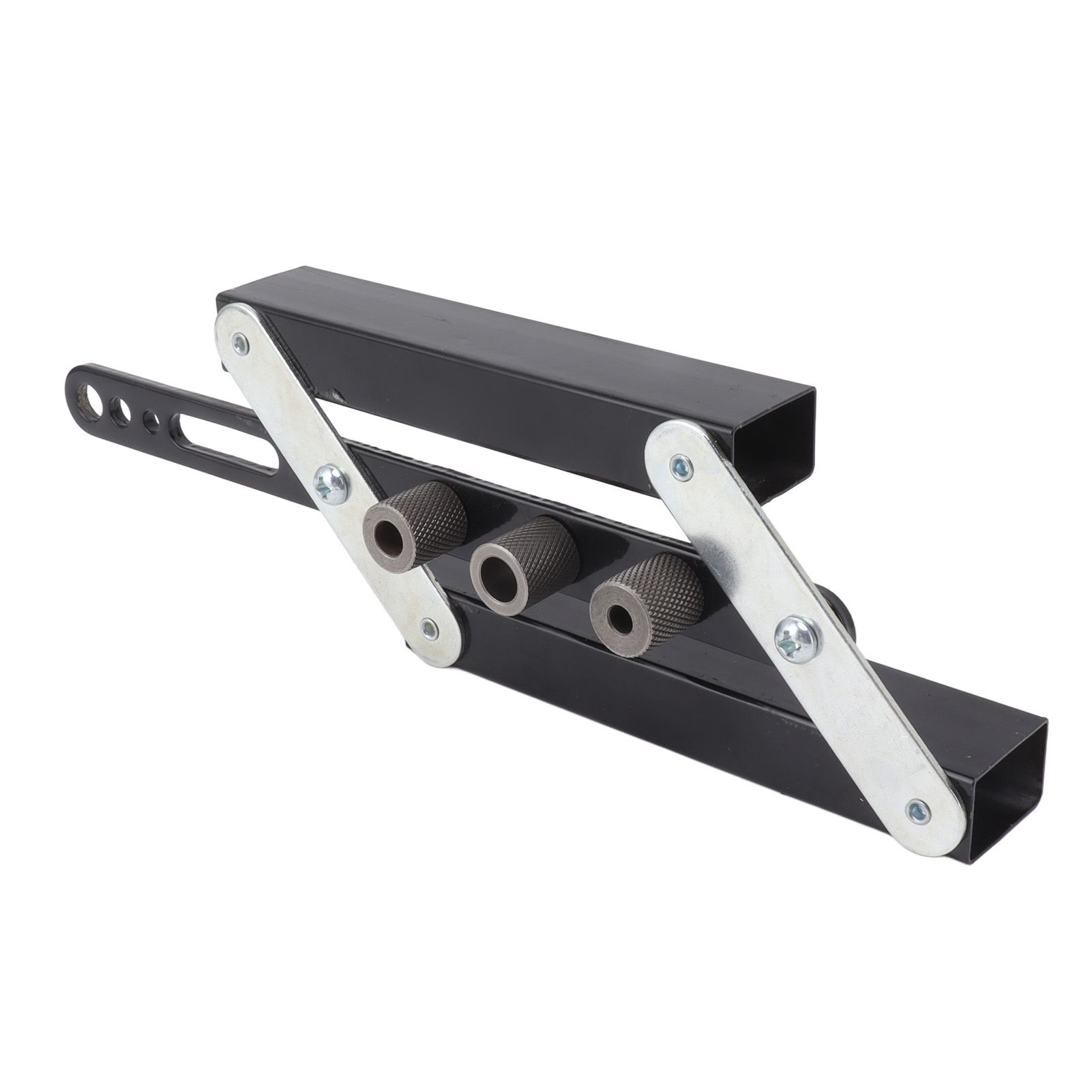 Hole Punch Locator Self Centering Doweling Jig Adjustable Drilling Guide view 7