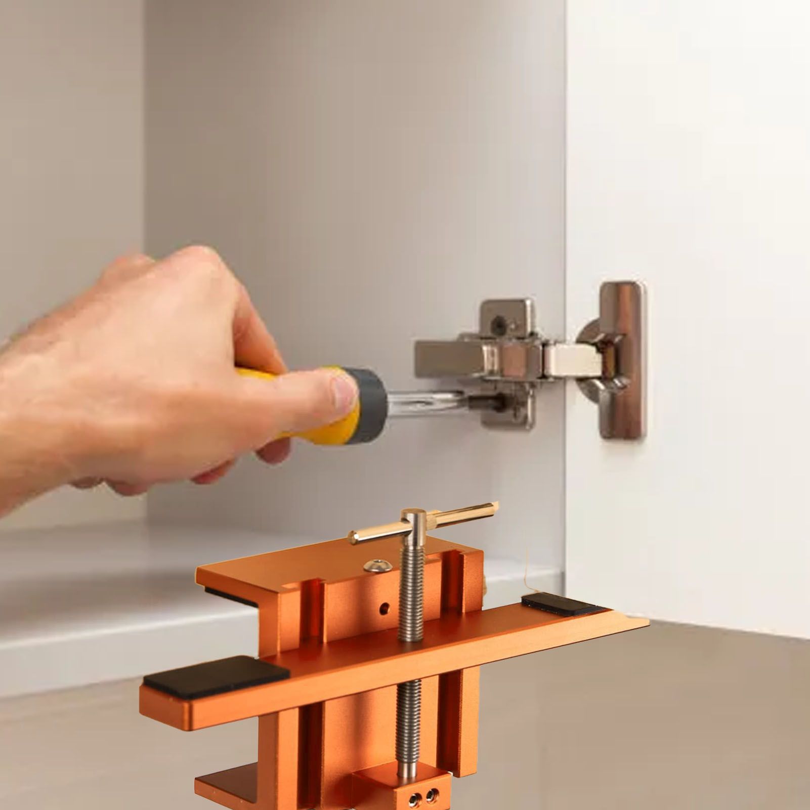 Cabinet Clamps Right Angle Professional Aluminum Alloy Cabinet Installation view 11
