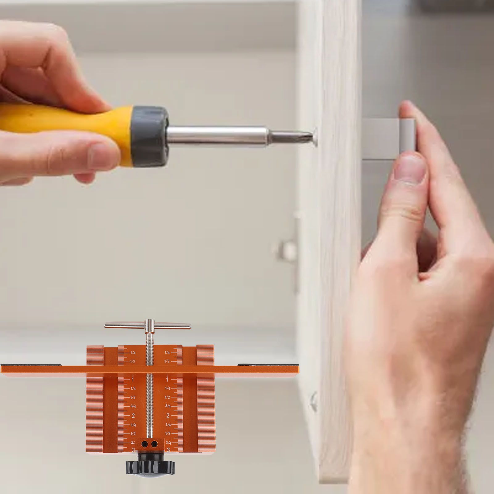 Cabinet Clamps Right Angle Professional Aluminum Alloy Cabinet Installation view 12