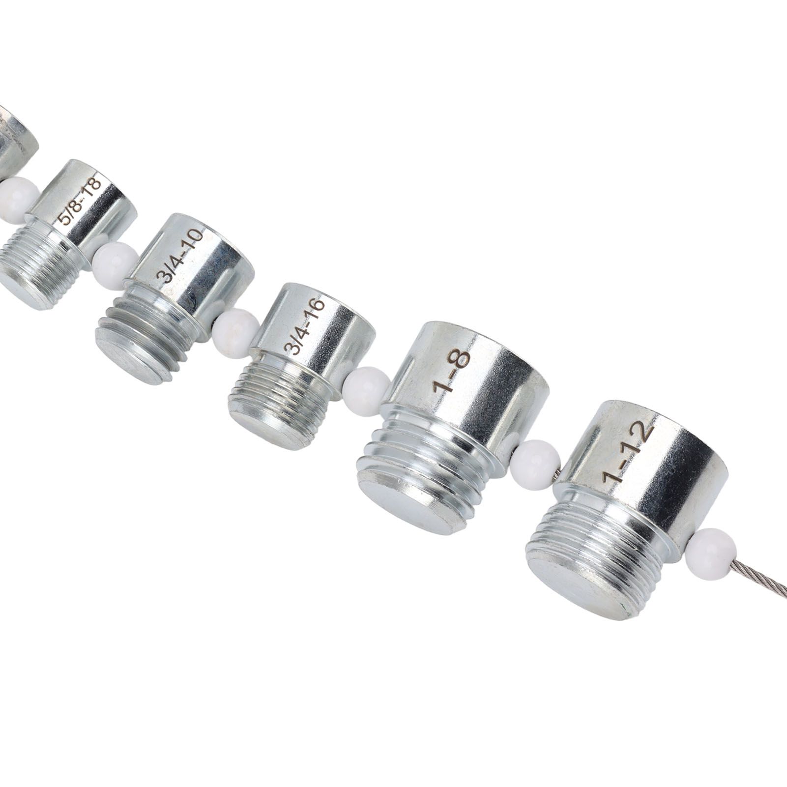 Nut and Bolt Thread Checker 44 Male Female Thread Identifier Gauges 23 Inch view 13