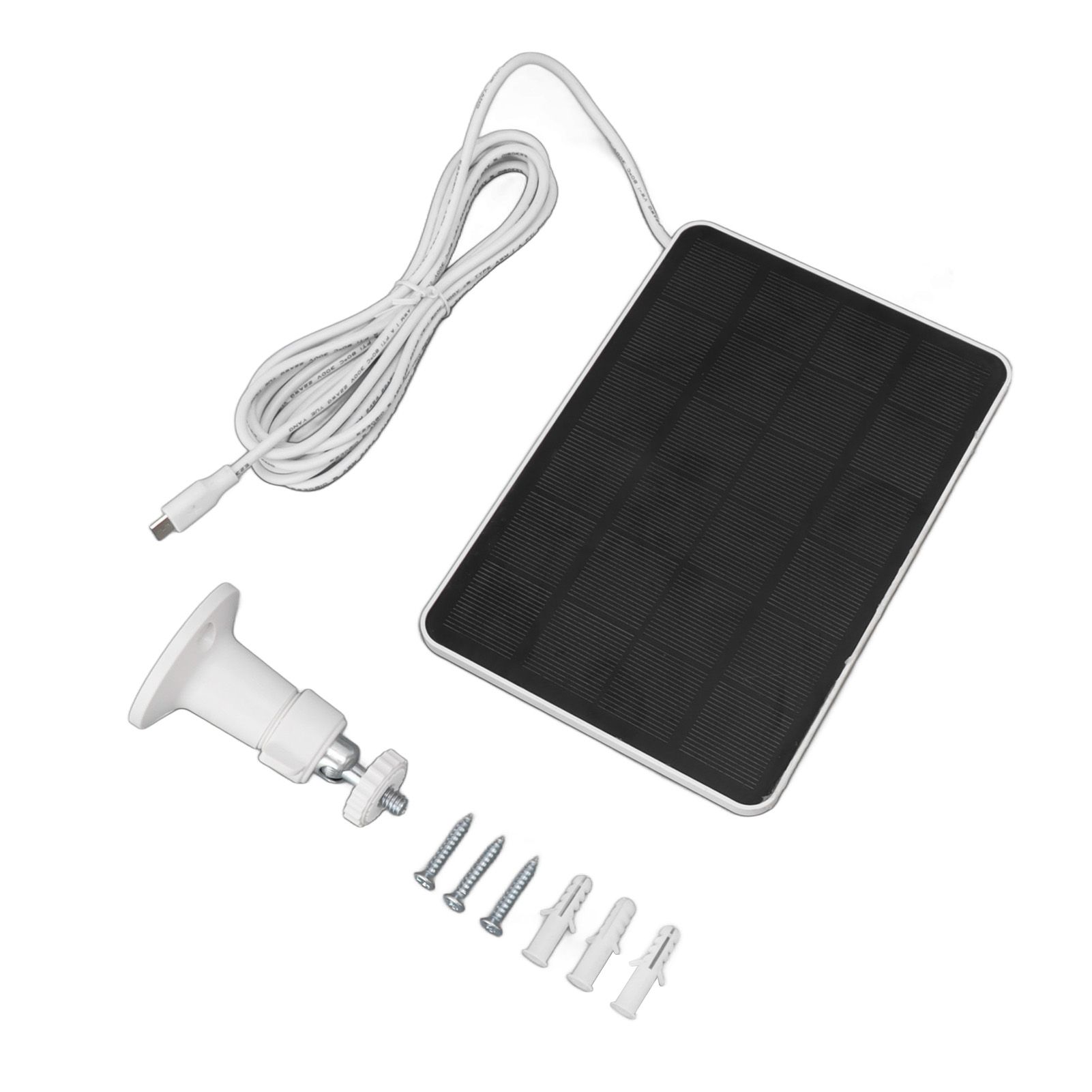 4W 5V Solar Panel for Wireless Outdoor Security Camera IP65 Waterproof Solar