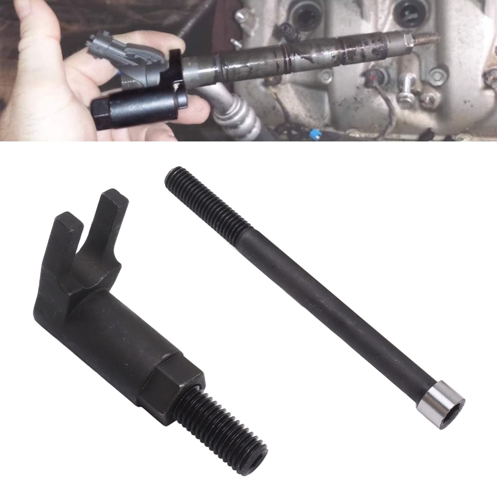 3418 Fuel Injector Removal Tool Steel Fuel Injector Socket Set for Ford 6.7L view 12
