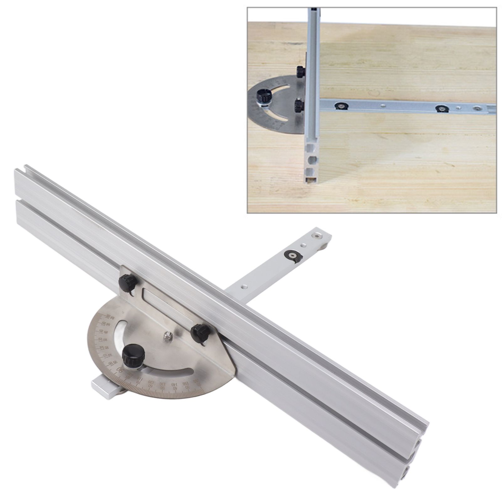 Angle Protractor Angle Finder Ruler Aluminum Alloy Protractor Woodworking view 10