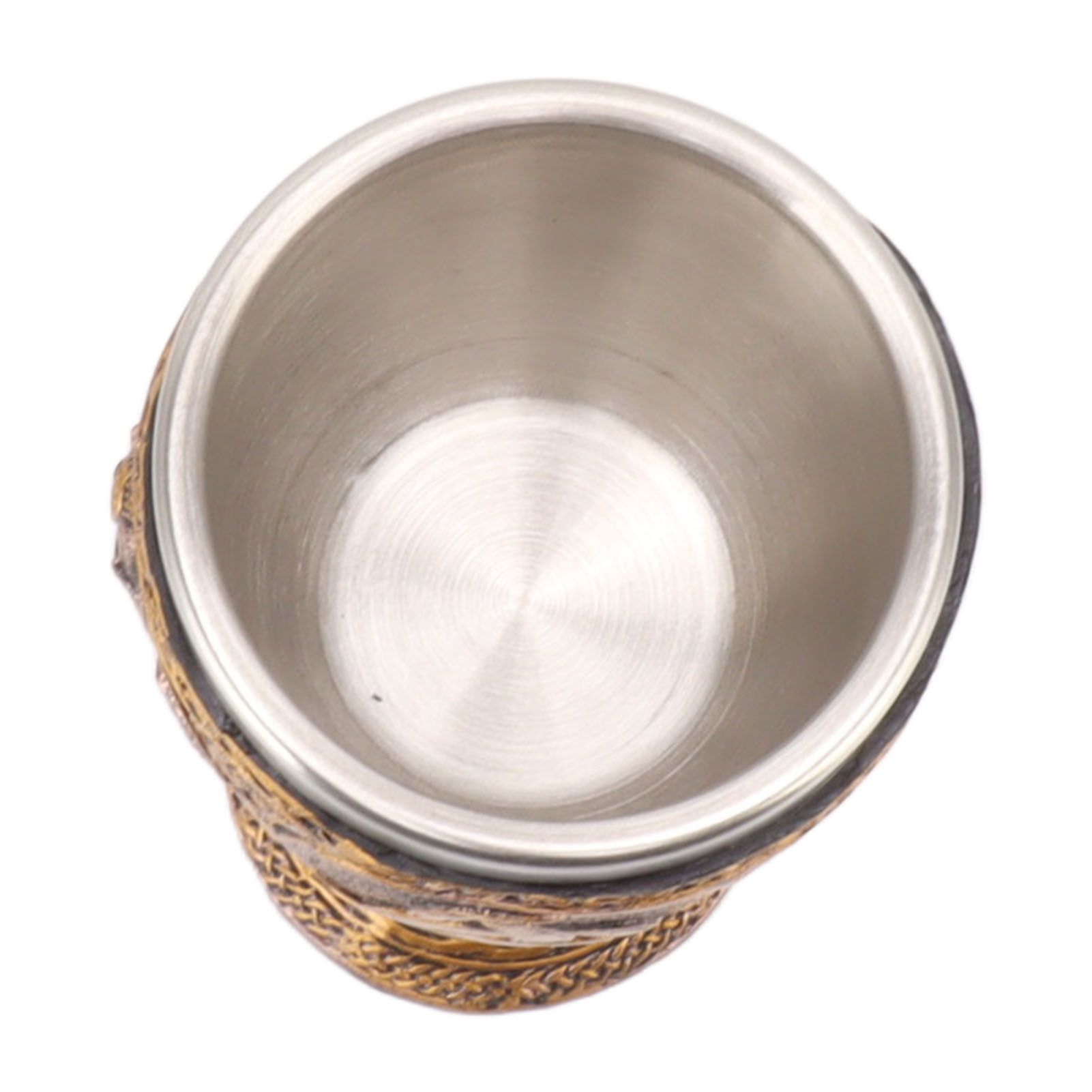 Nordic Viking Goblet Retro Resin Stainless Steel Beer Cup for Cocktails Whisky view 10