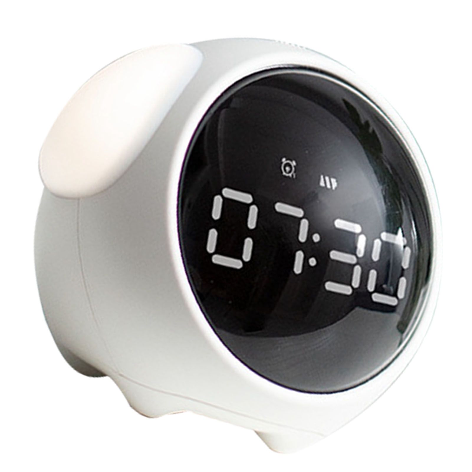 Expression Clock Cute Dog Shape Multifunctional LED Digital Alarm Clock Voice view 3