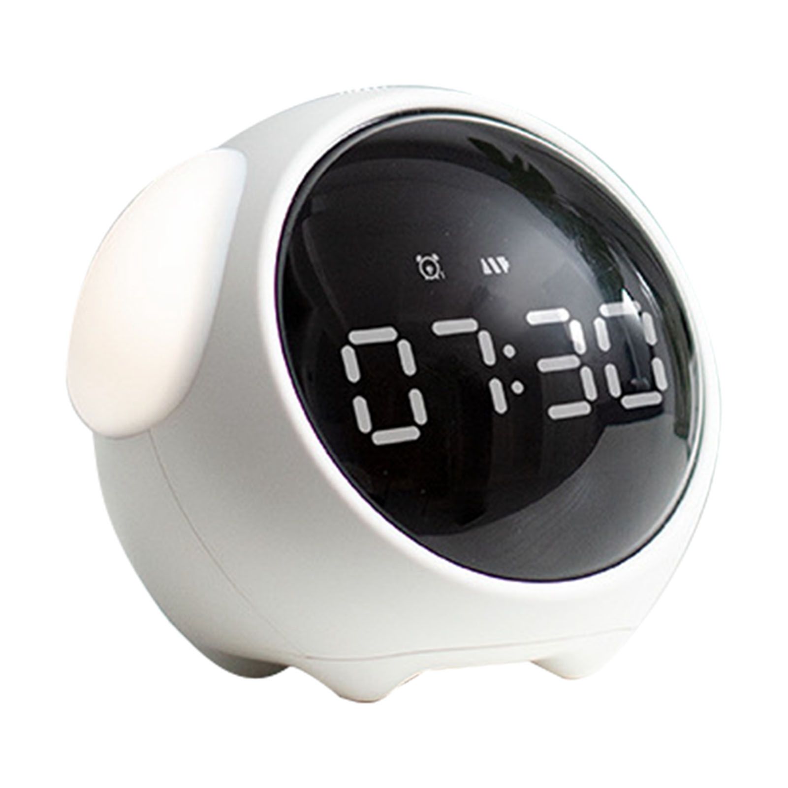Expression Clock Cute Dog Shape Multifunctional LED Digital Alarm Clock Voice view 4