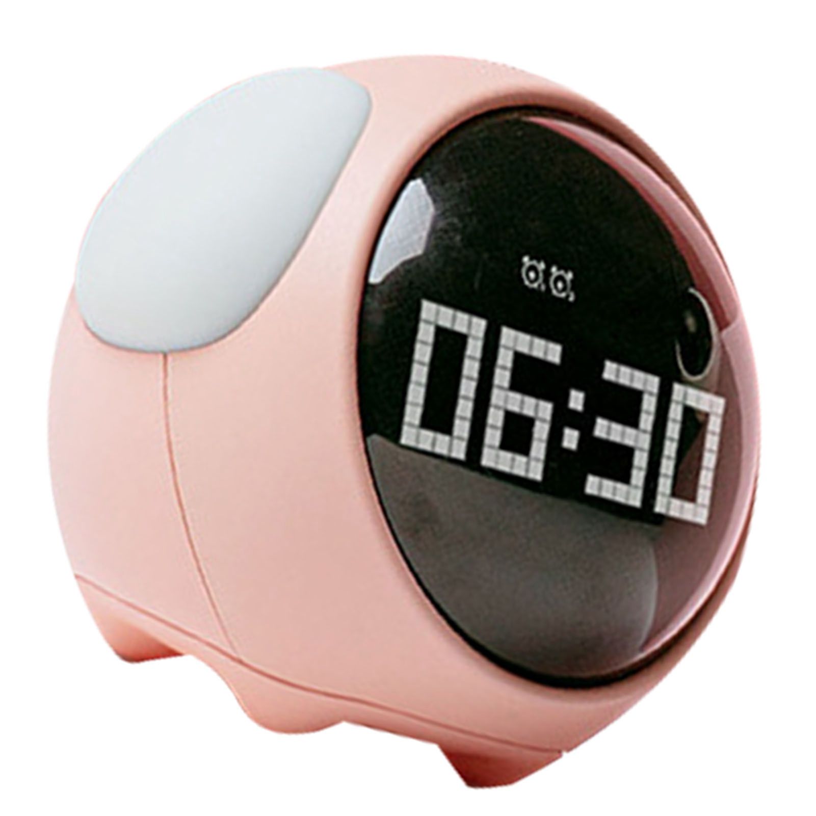 Expression Clock Cute Dog Shape Multifunctional LED Digital Alarm Clock Voice view 3