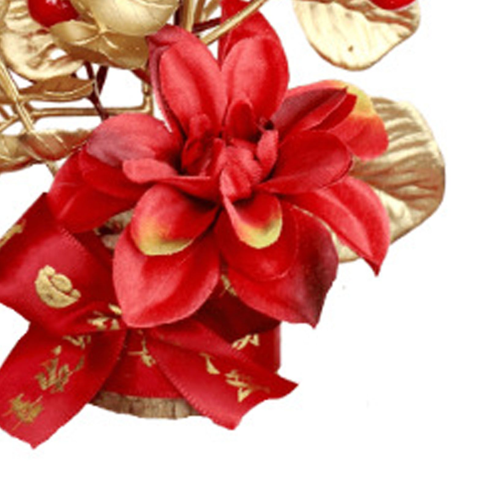 Table Lucky Tree Decoration Lifelike Exquisite Fortune Tree Ornament with view 9