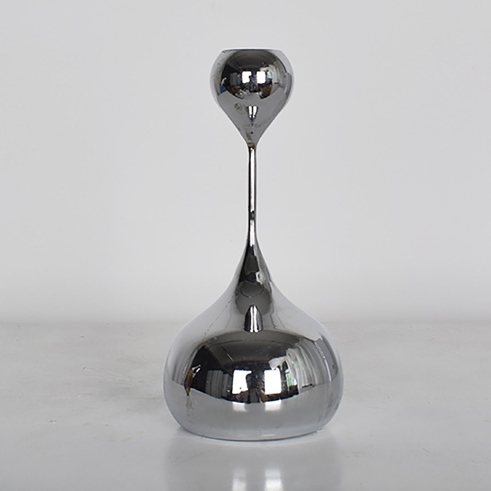 Candle Holder Ornament Stainless Steel Candlestick Holder Household Desktop view 7