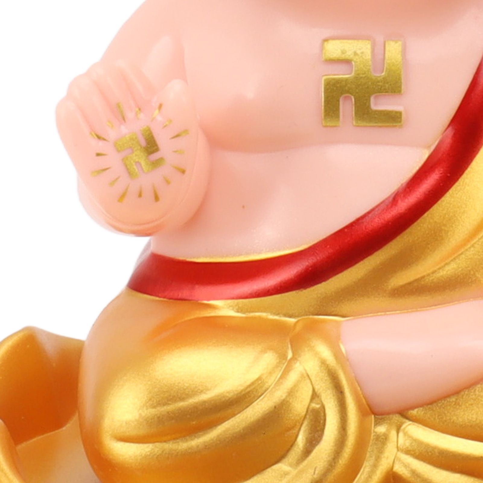 Buddha Ornament Solar Powered Light Energy Sensing Auto Nod Buddha Decoration view 14