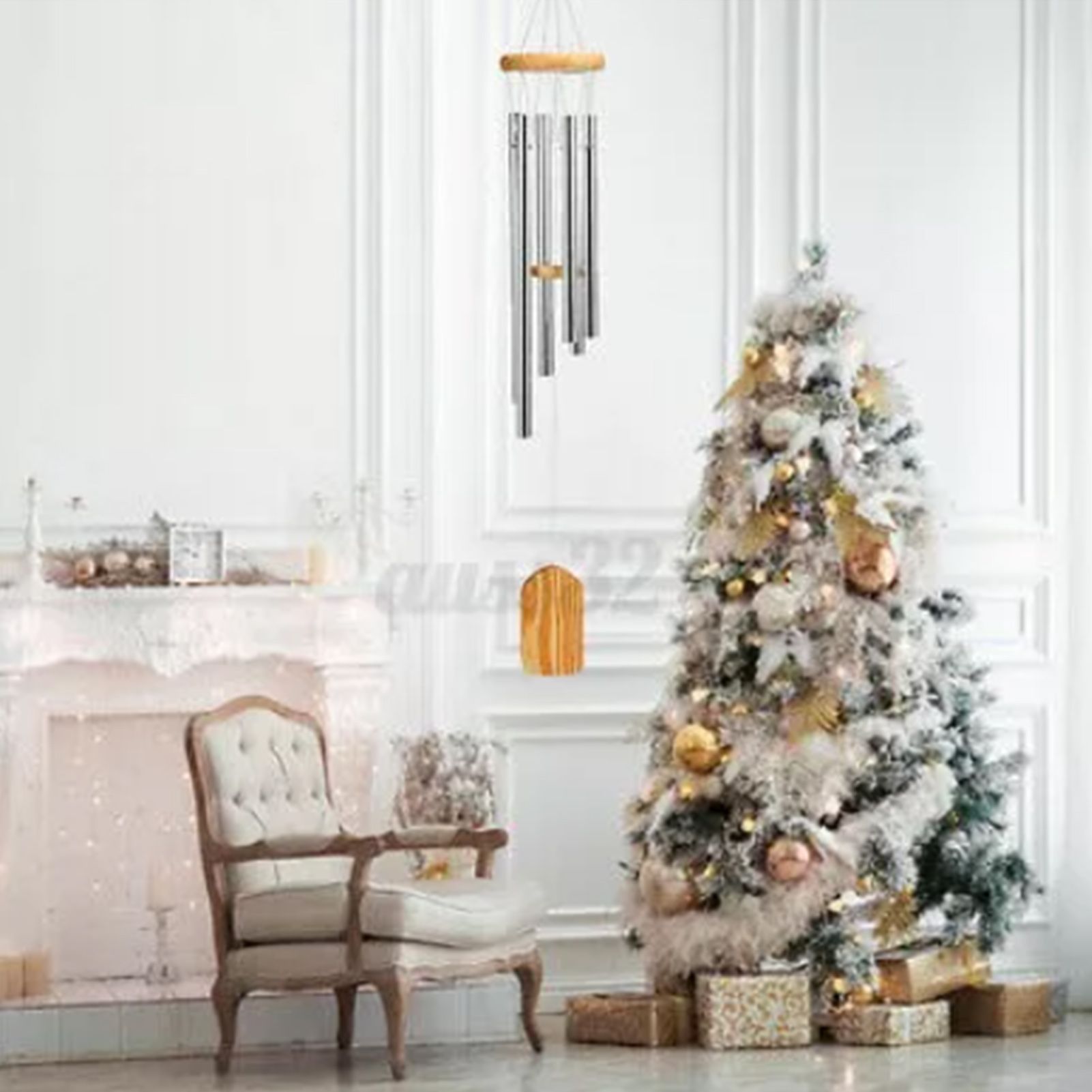 Wind Chimes Outdoor Sympathy Memorial Wind Chimes with Metal Tubes for Home view 8