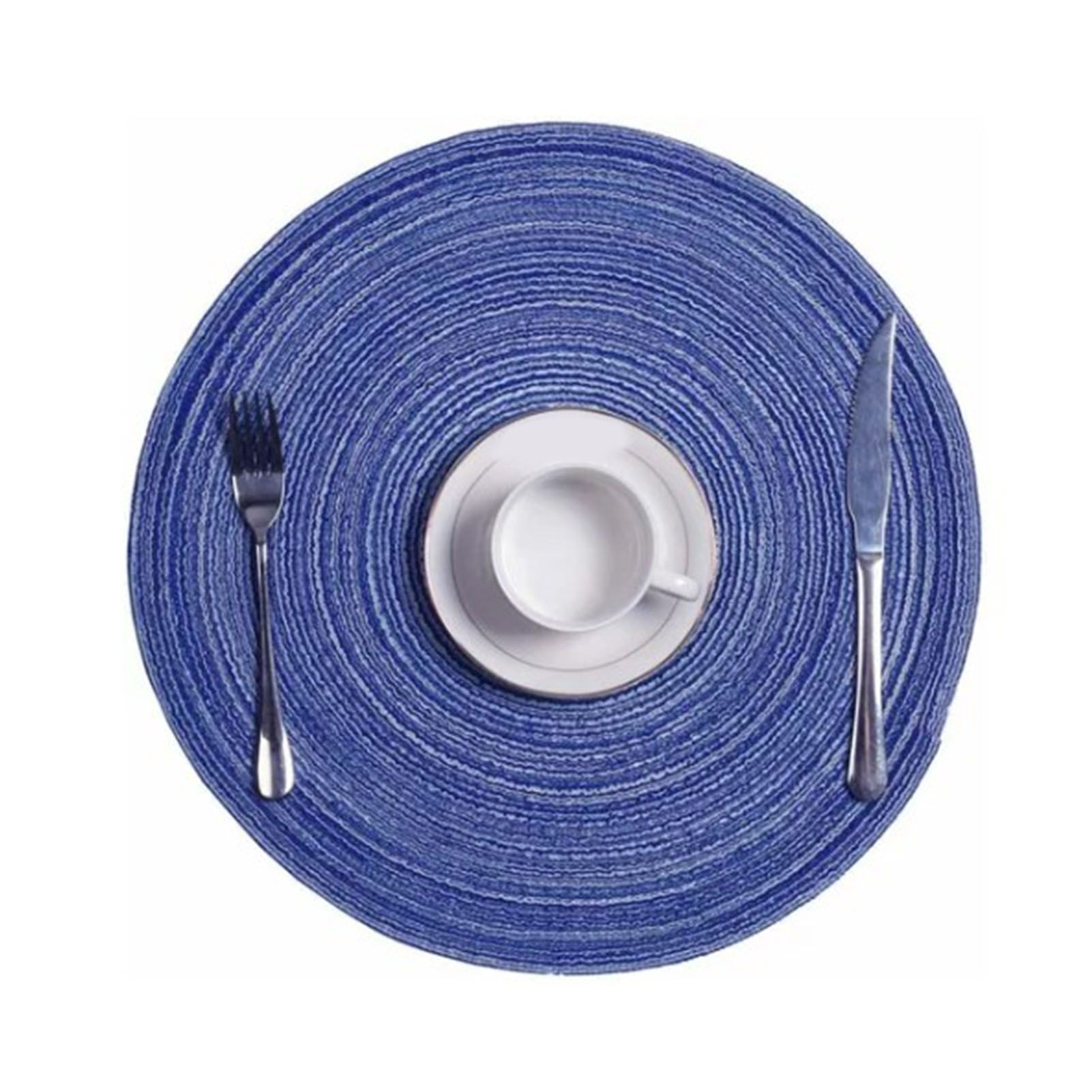 4Pcs Circular Cup Mat Braiding Heat Resistant Bowl Plate Mat Nordic Style view 7