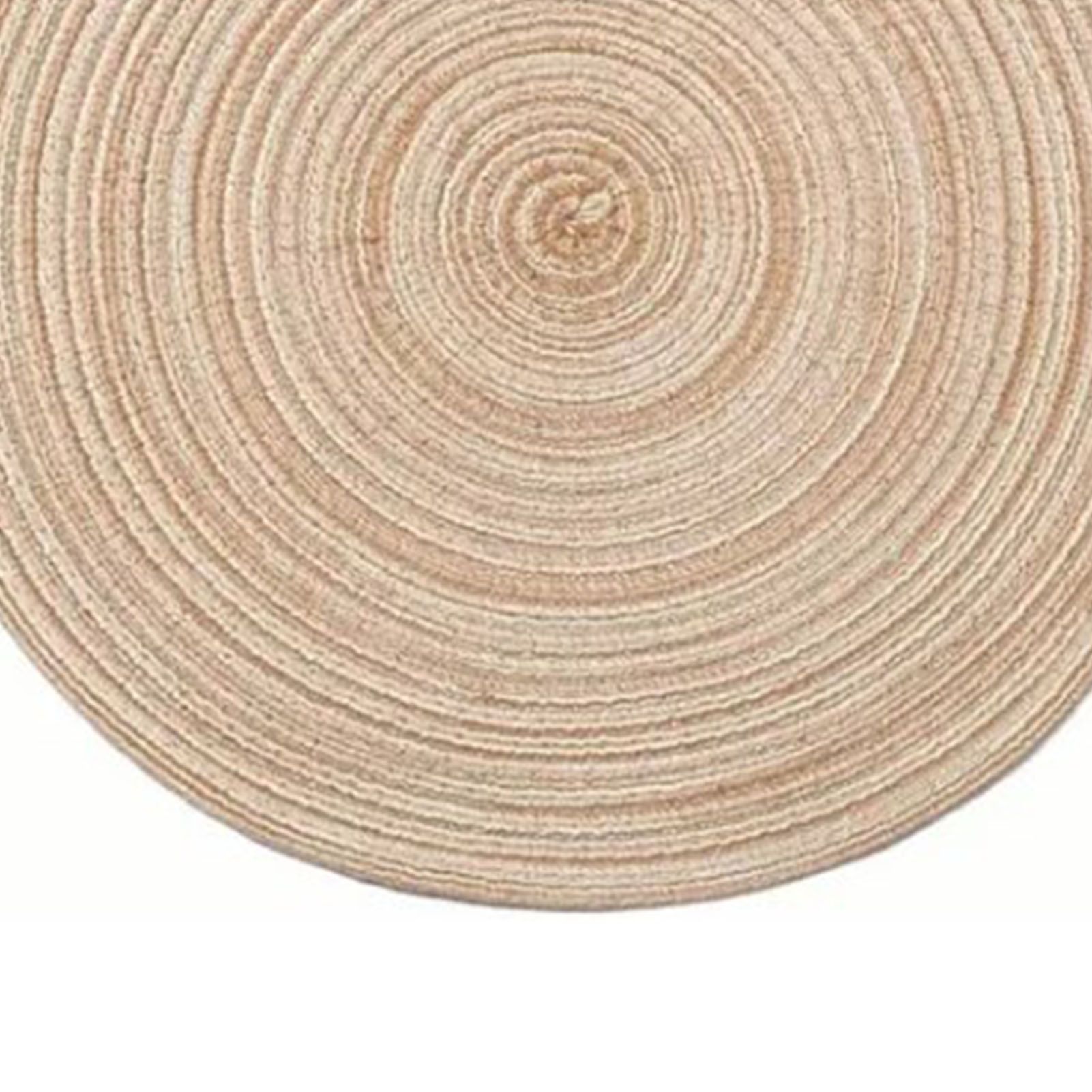 4Pcs Circular Cup Mat Braiding Heat Resistant Bowl Plate Mat Nordic Style view 8