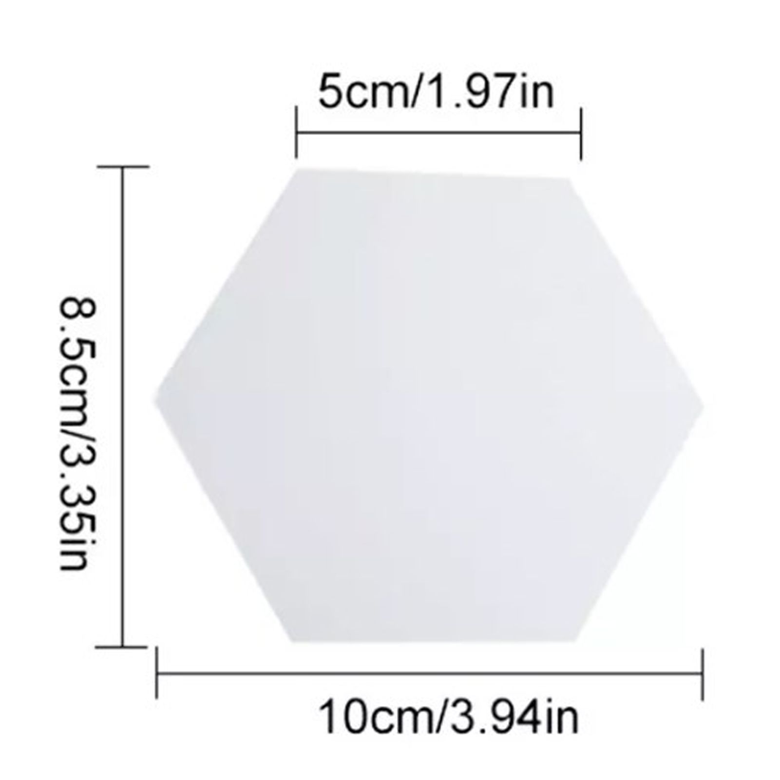 24PCS Hexagon Mirror Wall Stickers Acrylic Sticker Decoration for Home Living view 12