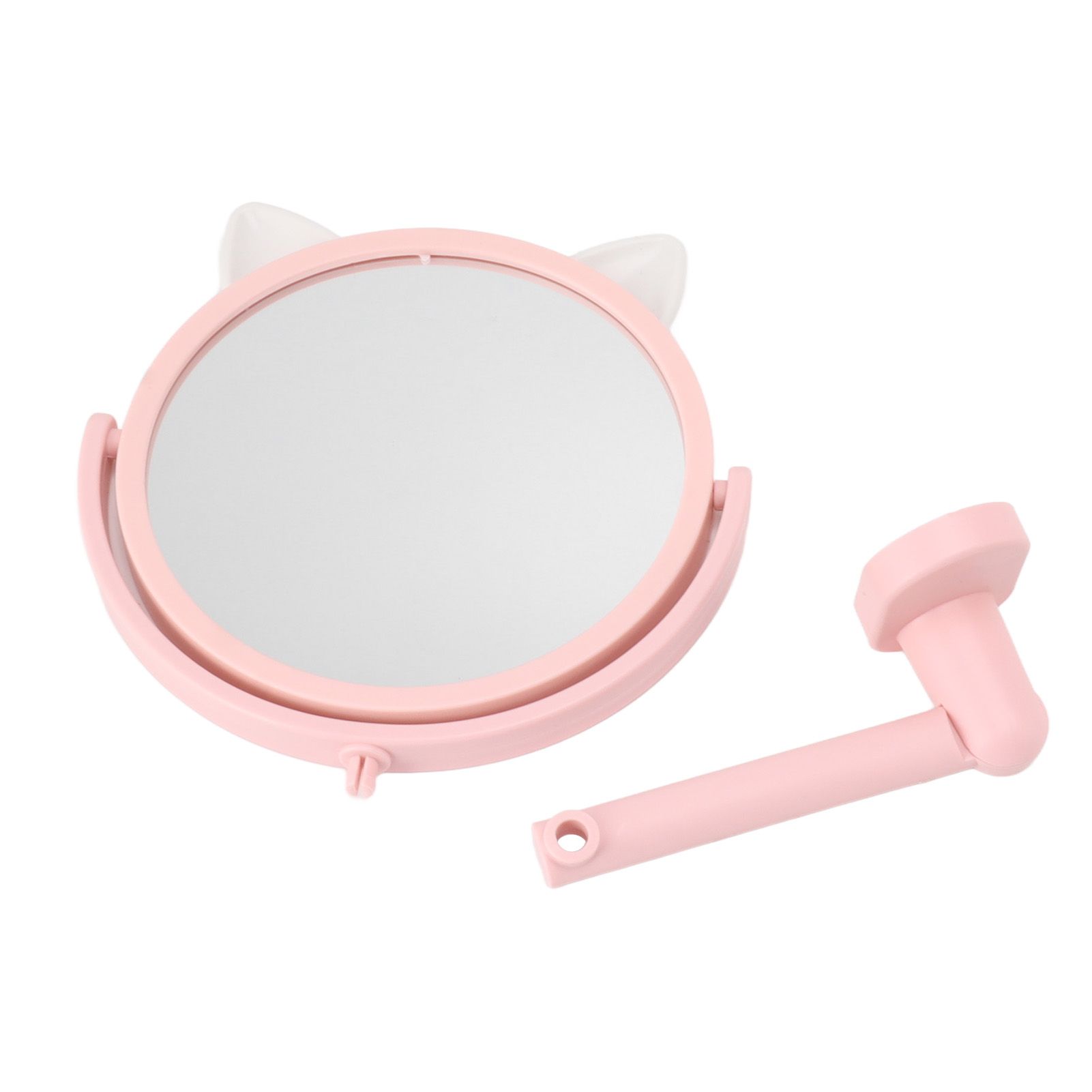 Makeup Mirror 16.5cm Diameter Clear Image Cosmetic Mirror Wall Mirror for Bathroom view 3