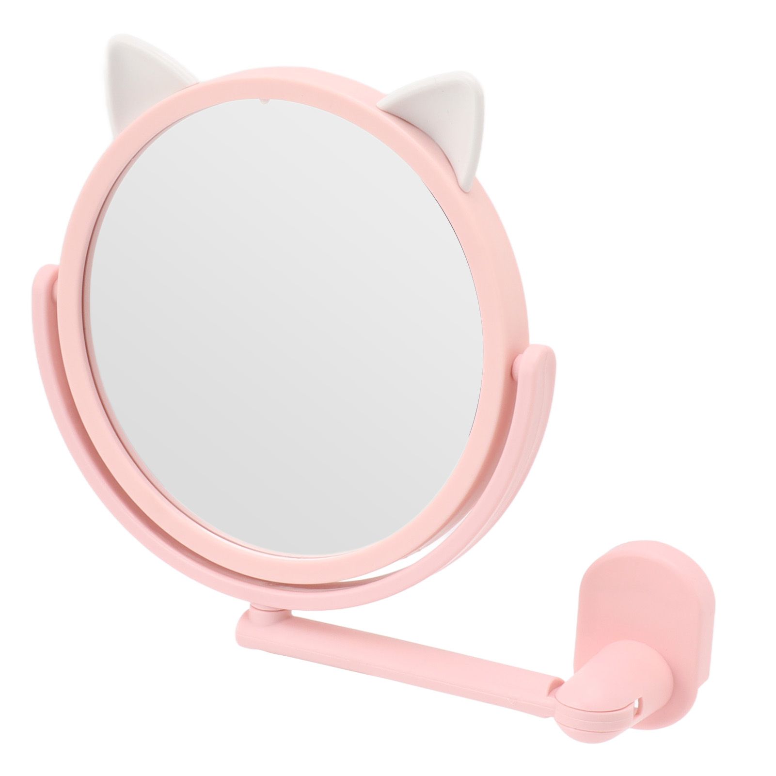 Makeup Mirror 16.5cm Diameter Clear Image Cosmetic Mirror Wall Mirror for Bathroom view 7