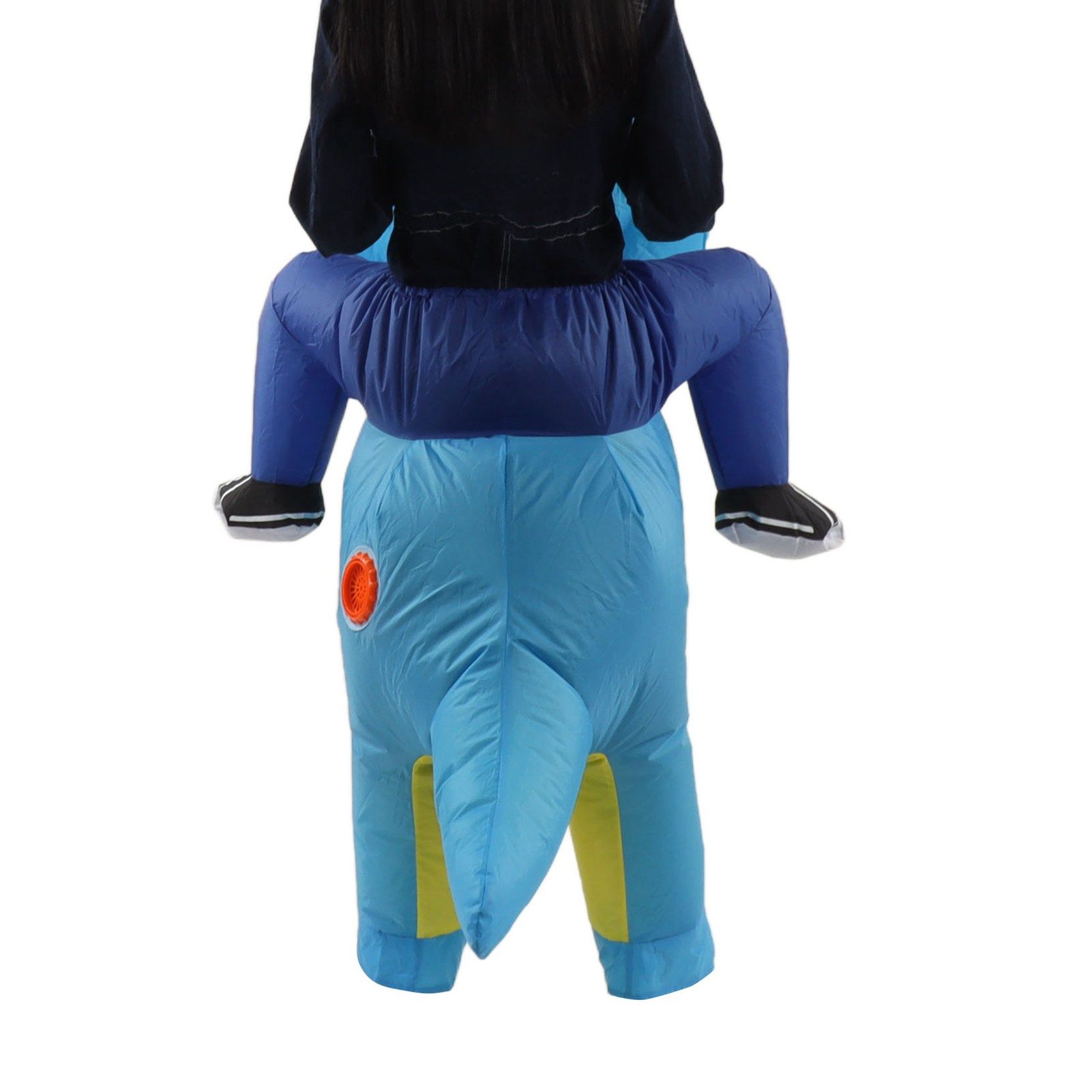 Inflatable Dinosaur Costume Halloween Cosplay Costume Party Riding Triangle view 8