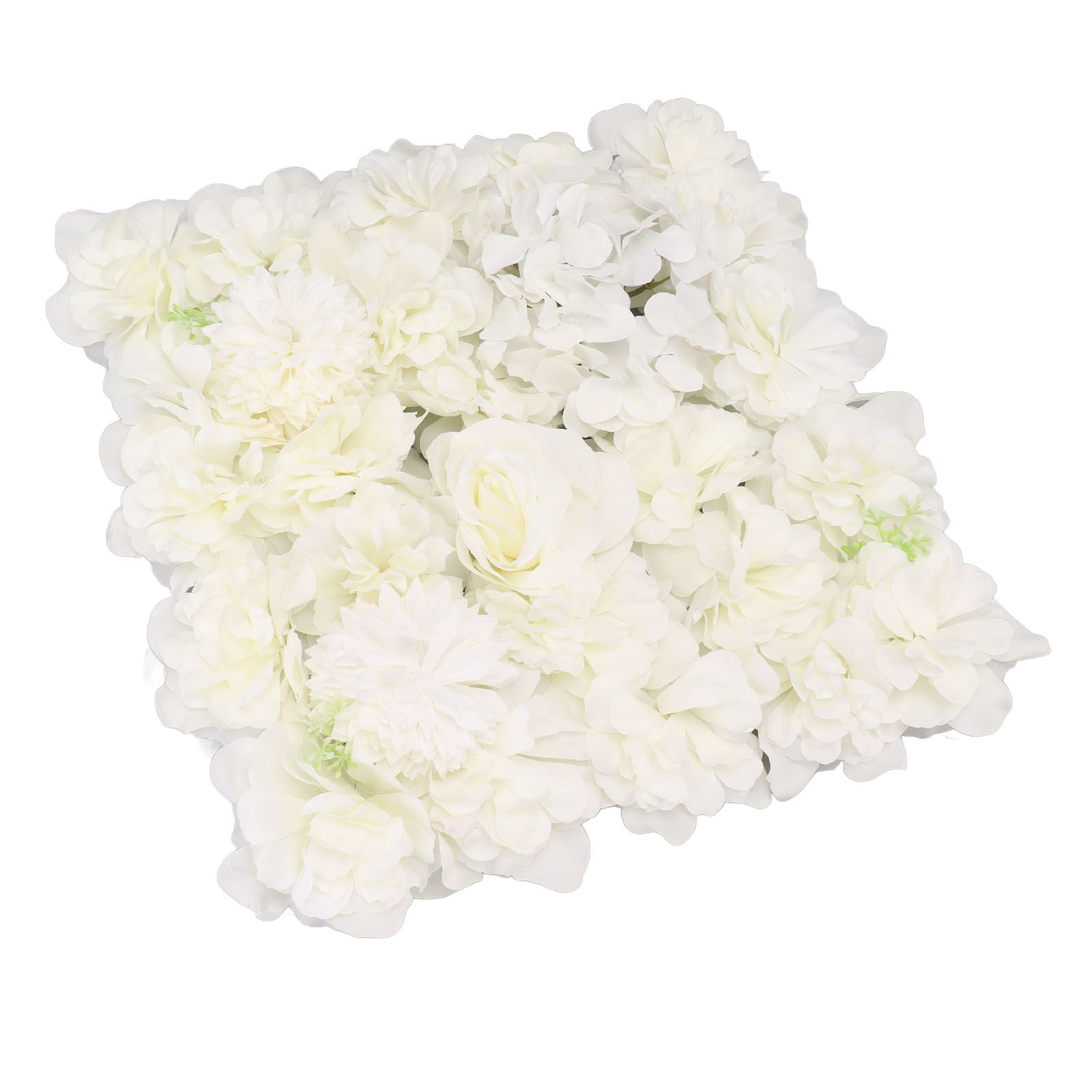 Artificial Flower Wall Panels Simulation Silk Rose Flower Wall Decor for view 4