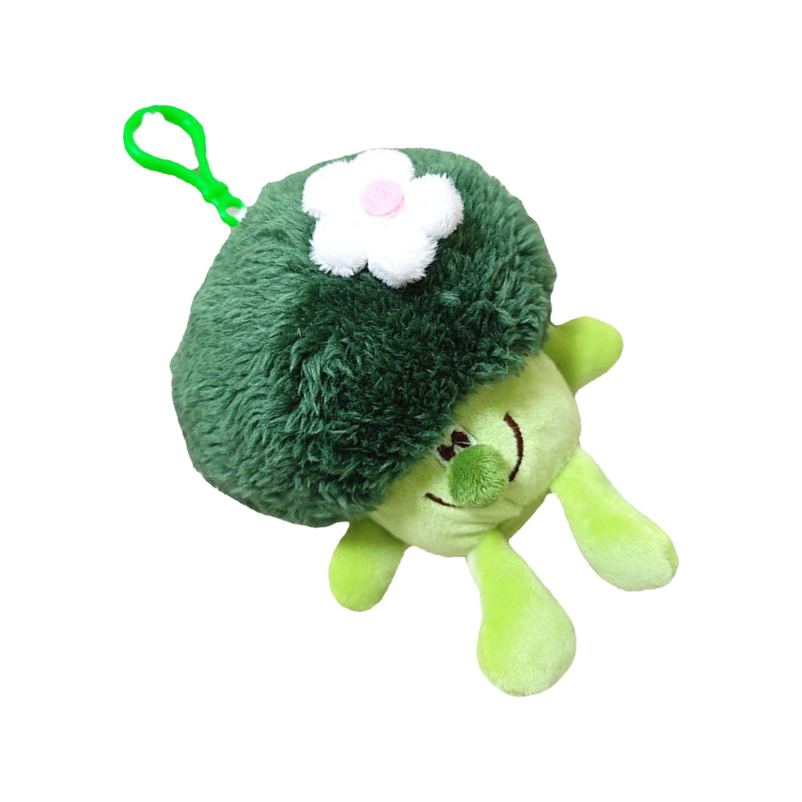 Plush Pendant Cute Broccoli Shape Stuffed Toy PP Cotton Vegetable Pendant for view 2