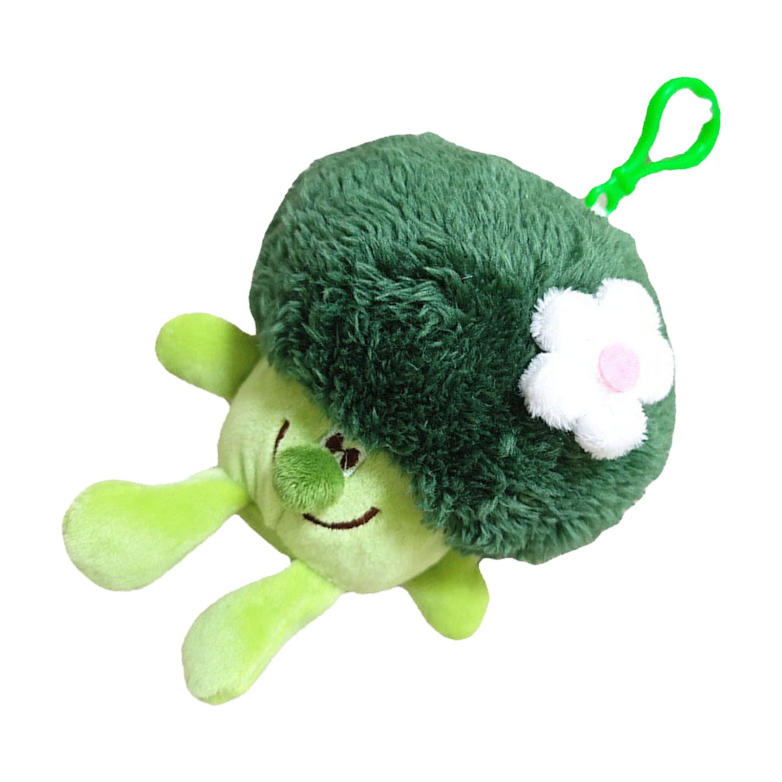 Plush Pendant Cute Broccoli Shape Stuffed Toy PP Cotton Vegetable Pendant for view 3