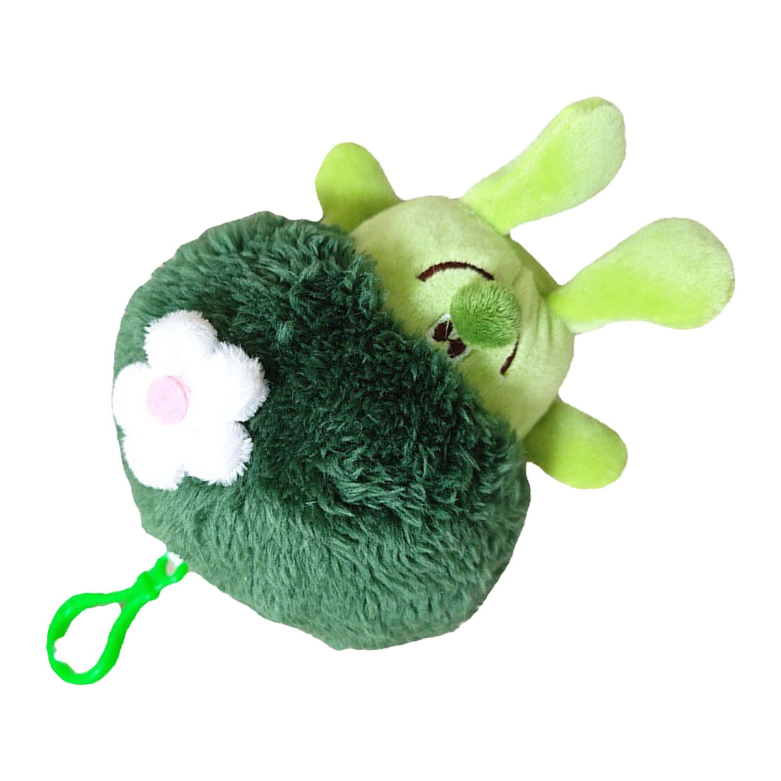 Plush Pendant Cute Broccoli Shape Stuffed Toy PP Cotton Vegetable Pendant for view 4