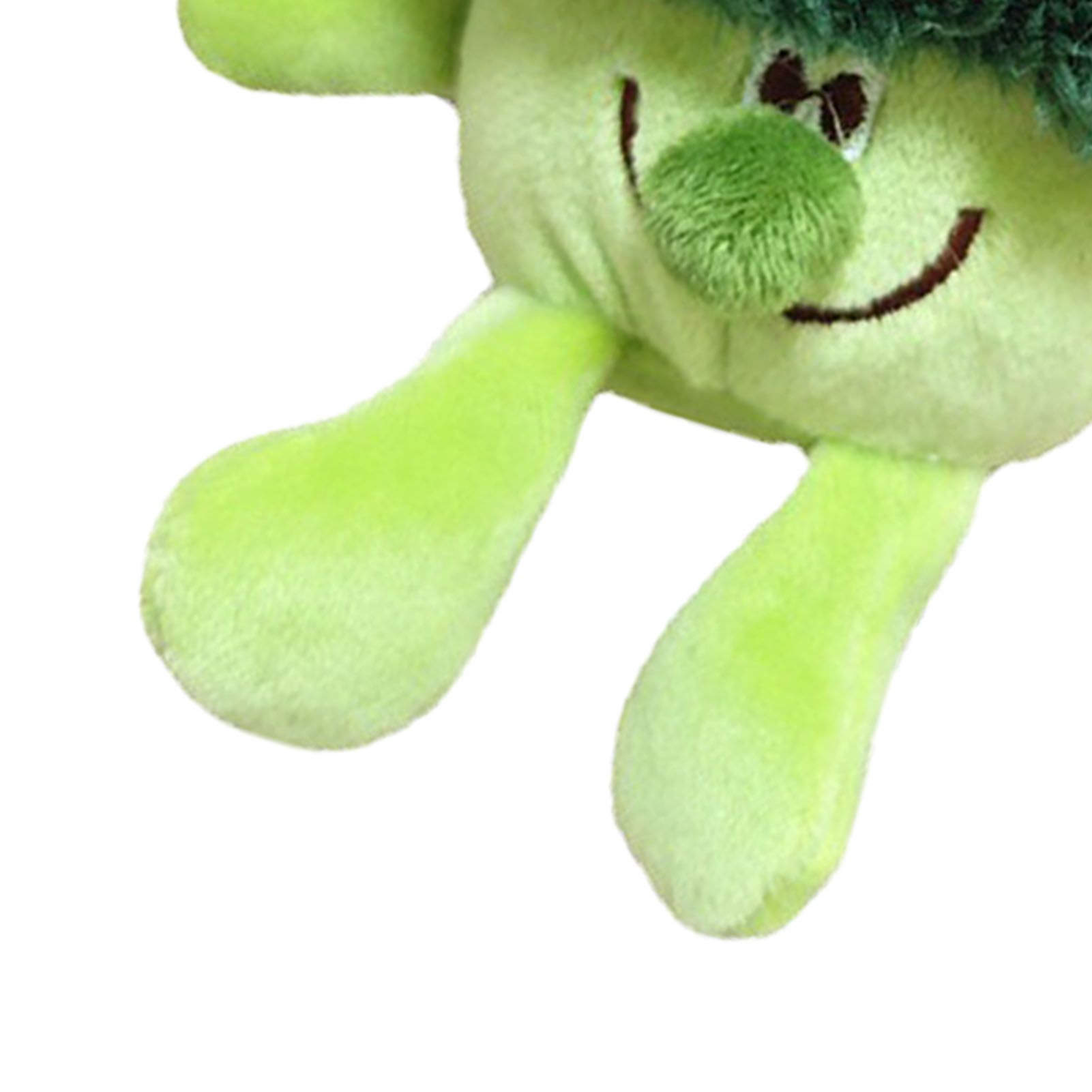 Plush Pendant Cute Broccoli Shape Stuffed Toy PP Cotton Vegetable Pendant for view 9