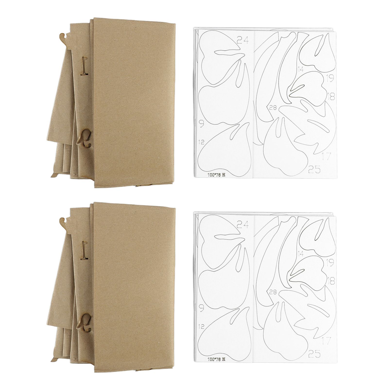 2 Sets 3D Acrylic Mirror Wall Stickers Innovative Flower Rattan Mirror Wall view 2