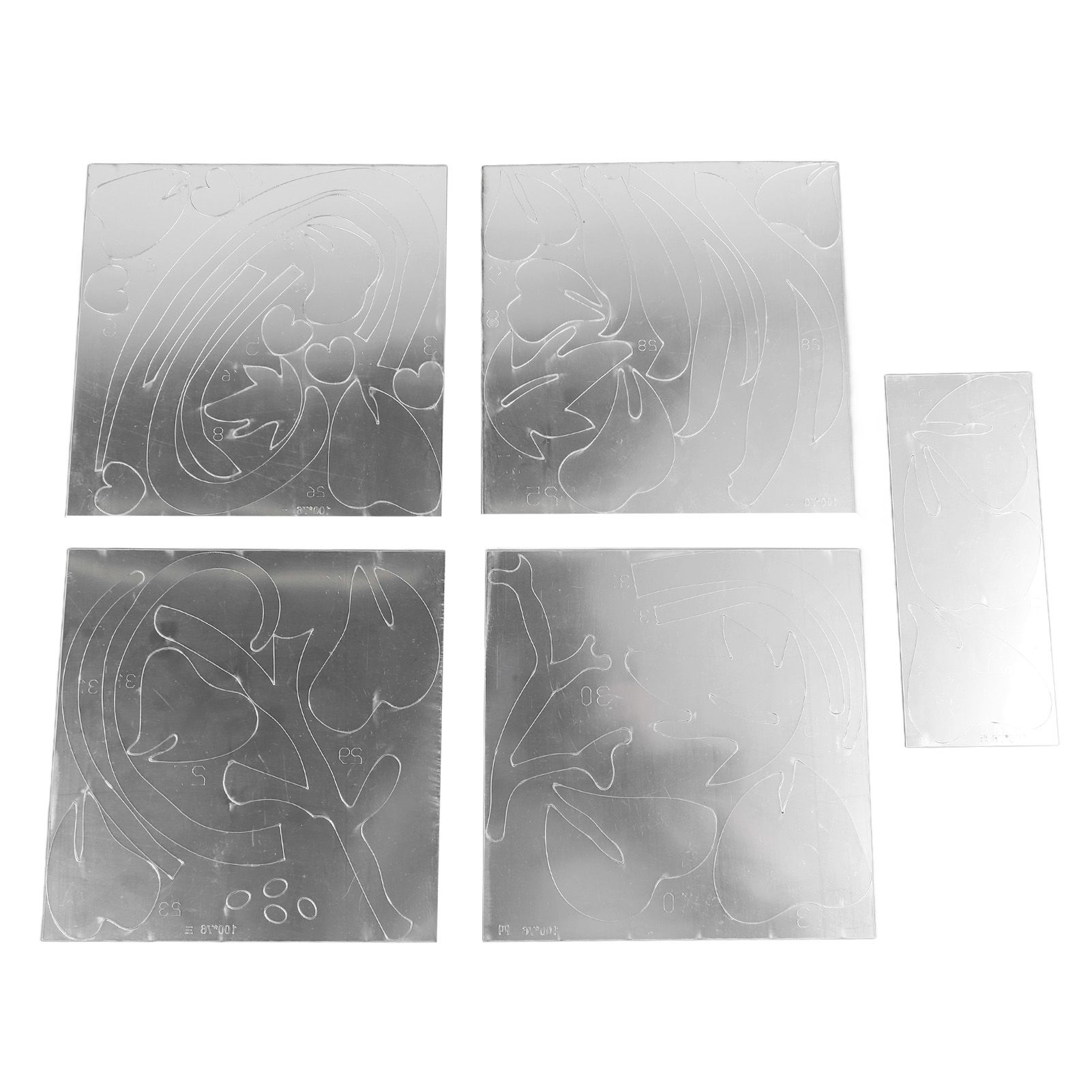 2 Sets 3D Acrylic Mirror Wall Stickers Innovative Flower Rattan Mirror Wall view 9