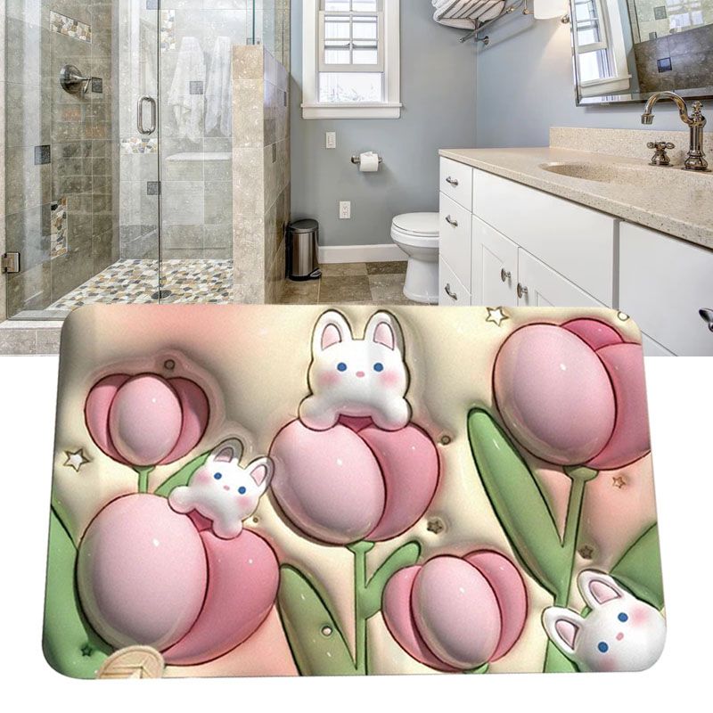 Diatomaceous Earth Floor Mat 3D Visual Water Absorbent Fast Drying Floor Mat view 10