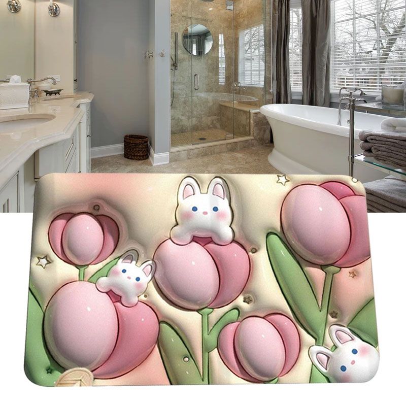 Diatomaceous Earth Floor Mat 3D Visual Water Absorbent Fast Drying Floor Mat view 11
