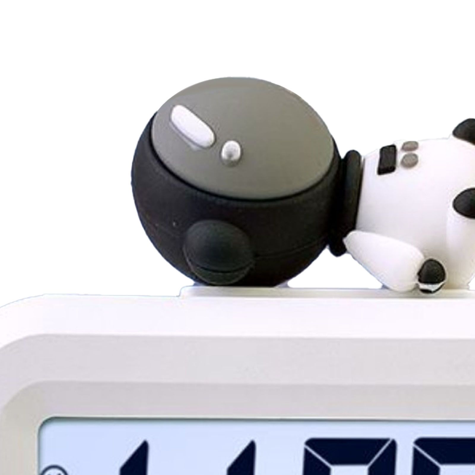 Electronic Clock Cute Cartoon LED Screen Desktop Electronic Alarm Data Time view 7