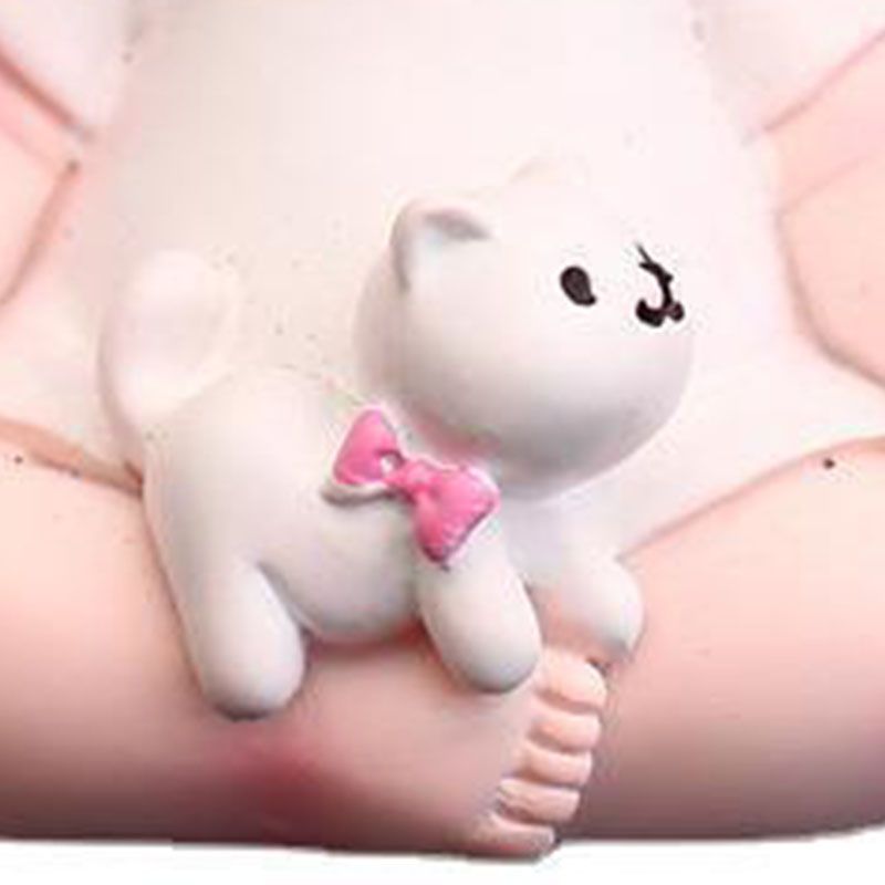 Yoga Girl Figurine Cartoon Lovely Cute Fashionable Decoration Yoga Pose Girl view 11