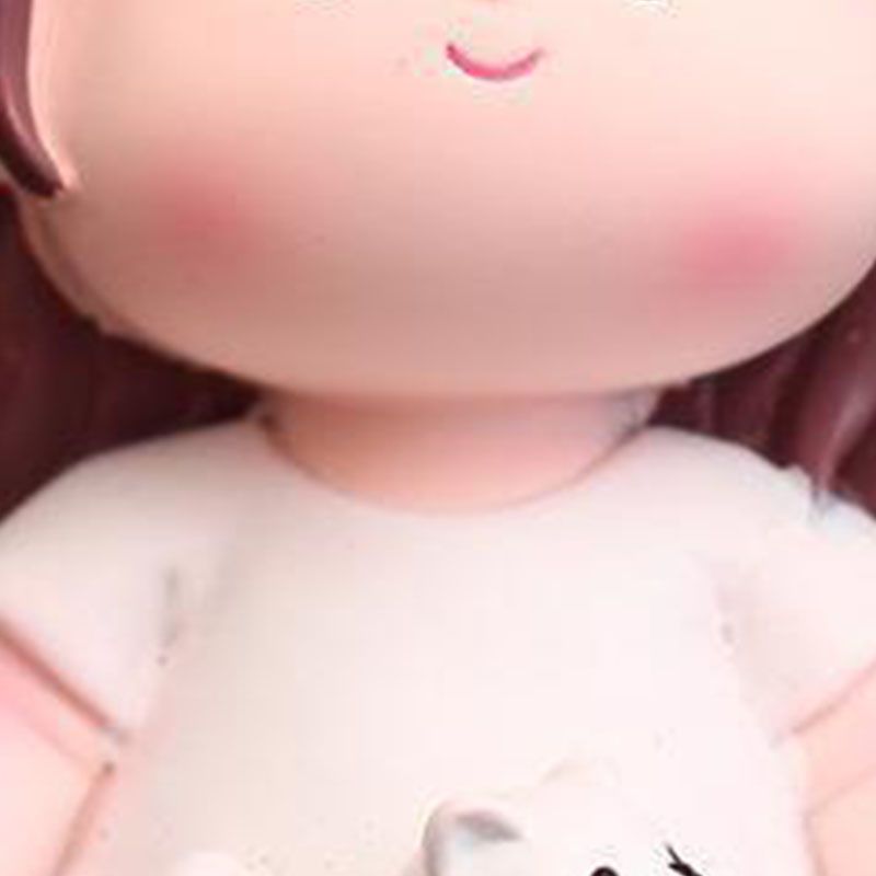 Yoga Girl Figurine Cartoon Lovely Cute Fashionable Decoration Yoga Pose Girl view 12