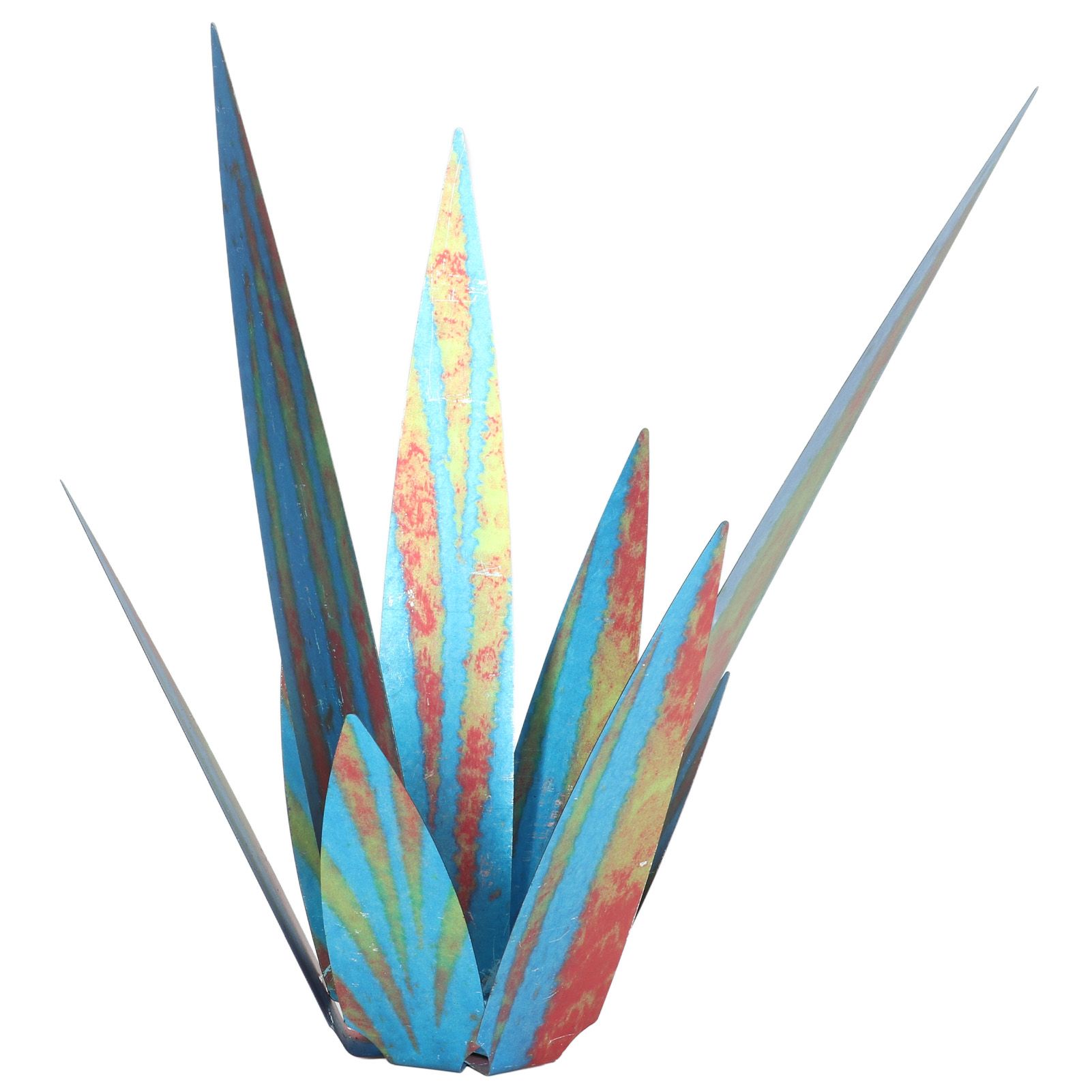 Tequila Sculpture Iron Plant Decor Metallic Luster Home Decoration for Patio view 10
