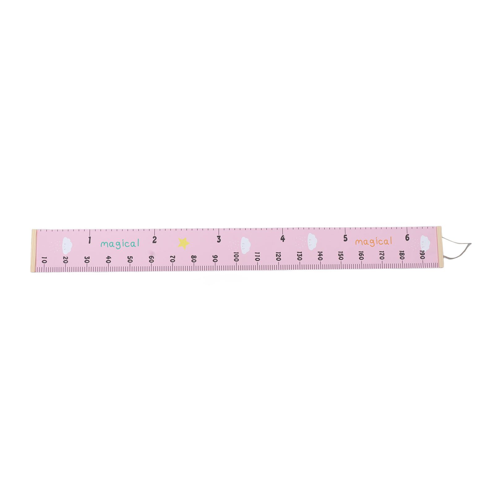 Kids Growth Chart Accurate Baby Height Growth Chart Ruler Removable Canvas
