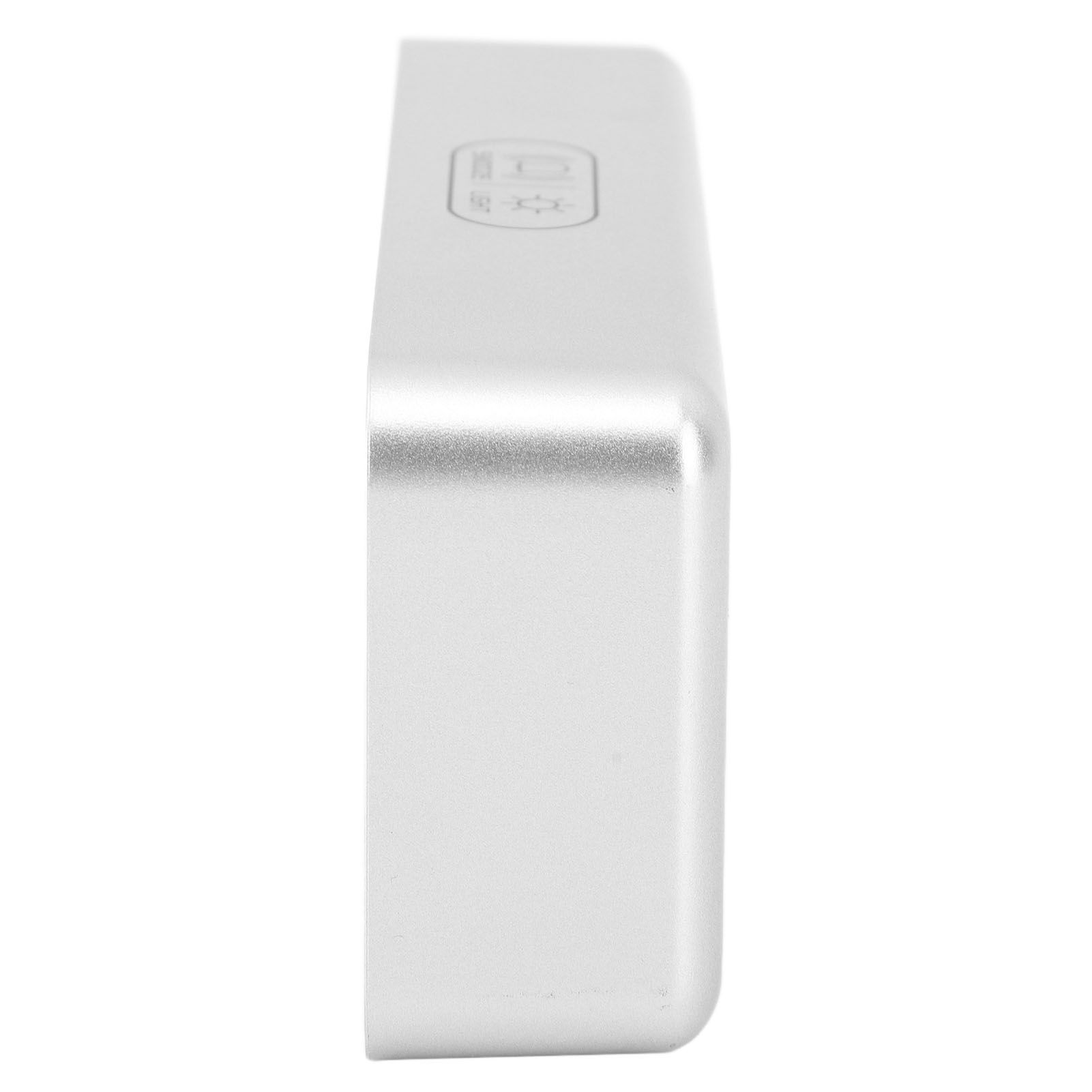 Mirror LED Alarm Clock Two Sets of Alarm Rechargeable Voice Activated Digital view 13
