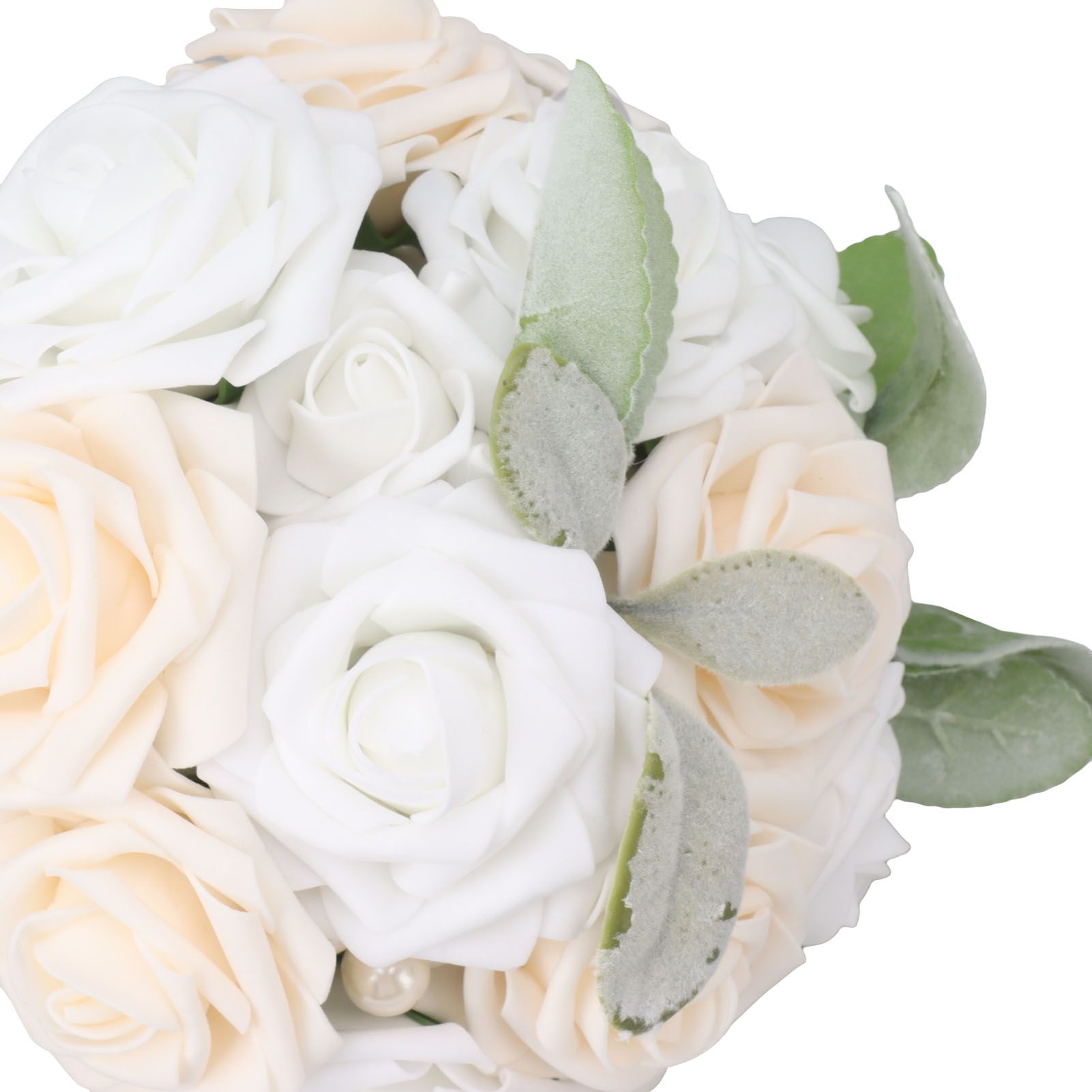 Wedding Bouquet Vivid Color Holding Flowers Romantic Handmade Elegant Holding view 13