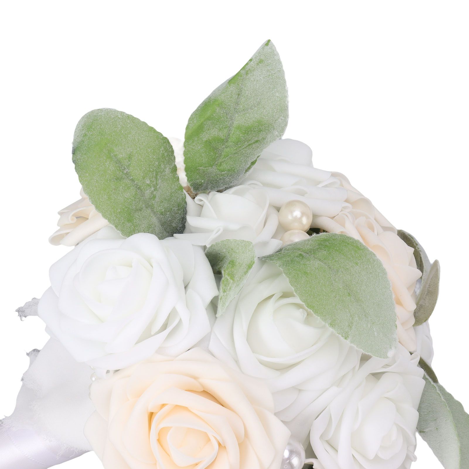 Wedding Bouquet Vivid Color Holding Flowers Romantic Handmade Elegant Holding view 15