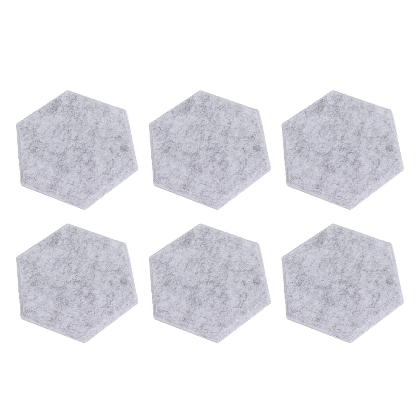 12PCS Hexagon Acoustic Panels High Density Sound Absorbing Panels Sound Proof view 4
