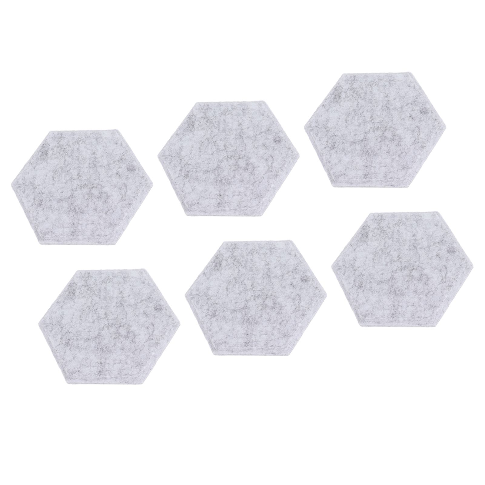 12PCS Hexagon Acoustic Panels High Density Sound Absorbing Panels Sound Proof view 5