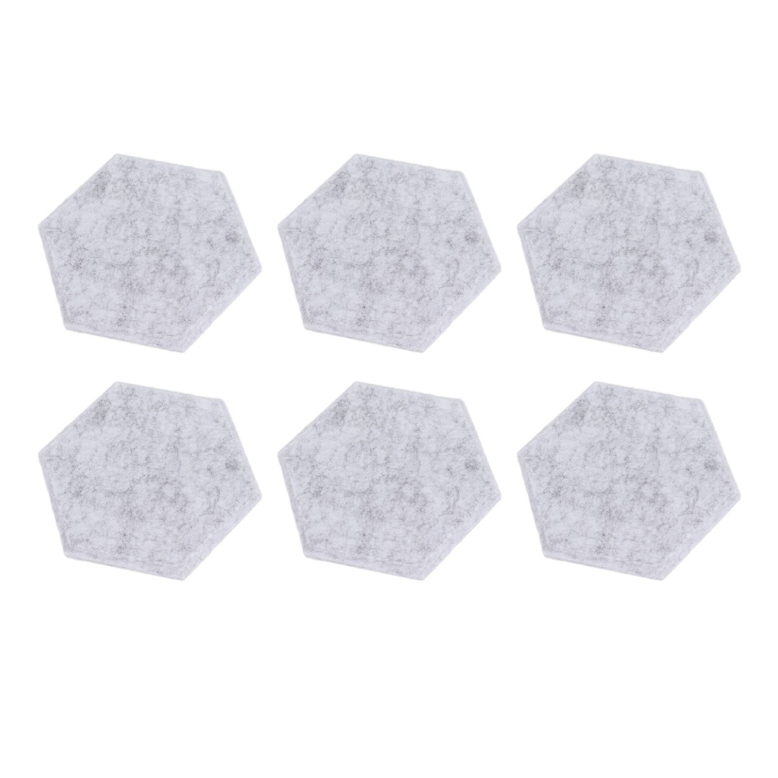 12PCS Hexagon Acoustic Panels High Density Sound Absorbing Panels Sound Proof view 6