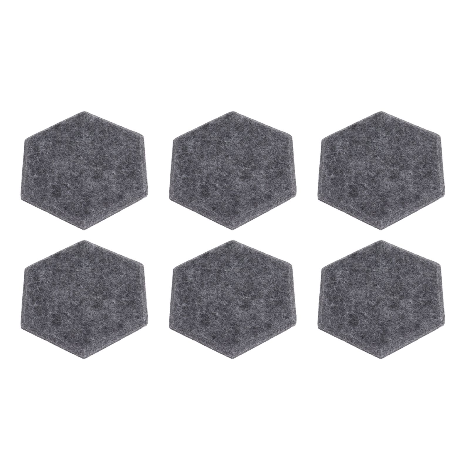12PCS Hexagon Acoustic Panels High Density Sound Absorbing Panels Sound Proof view 2