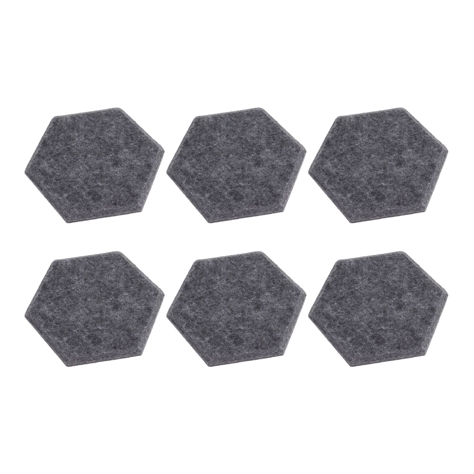 12PCS Hexagon Acoustic Panels High Density Sound Absorbing Panels Sound Proof view 3